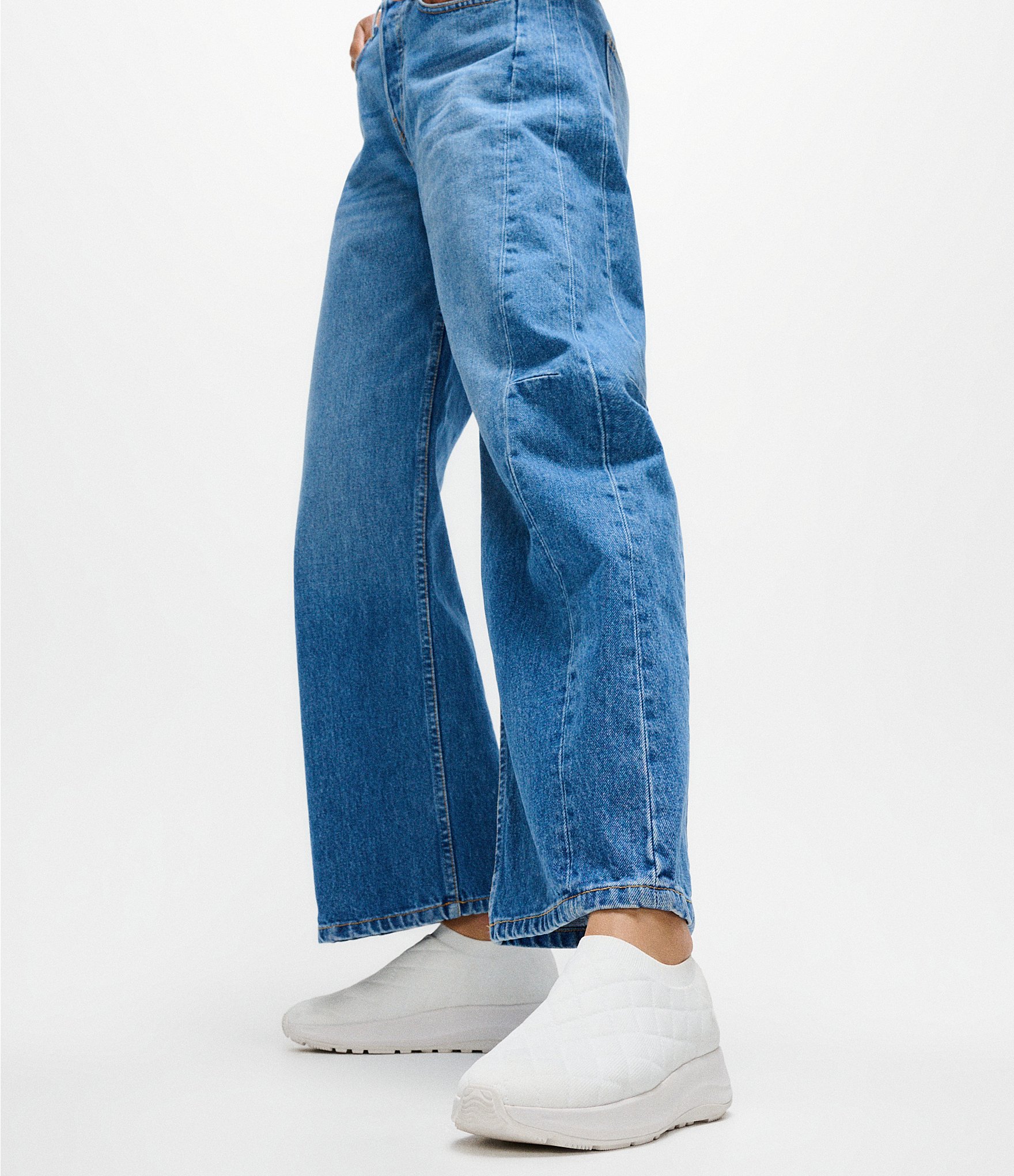 Fitflop F-Mode Flow Quilted Knit Slip On Sneakers