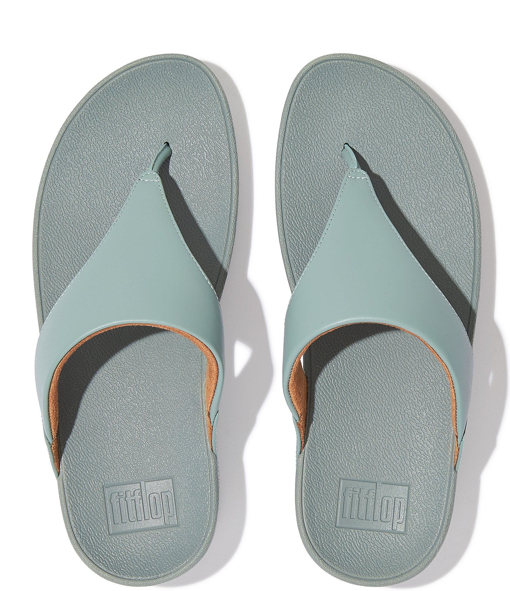 FitFlop Lulu Leather Platform Thong Flip-Flops