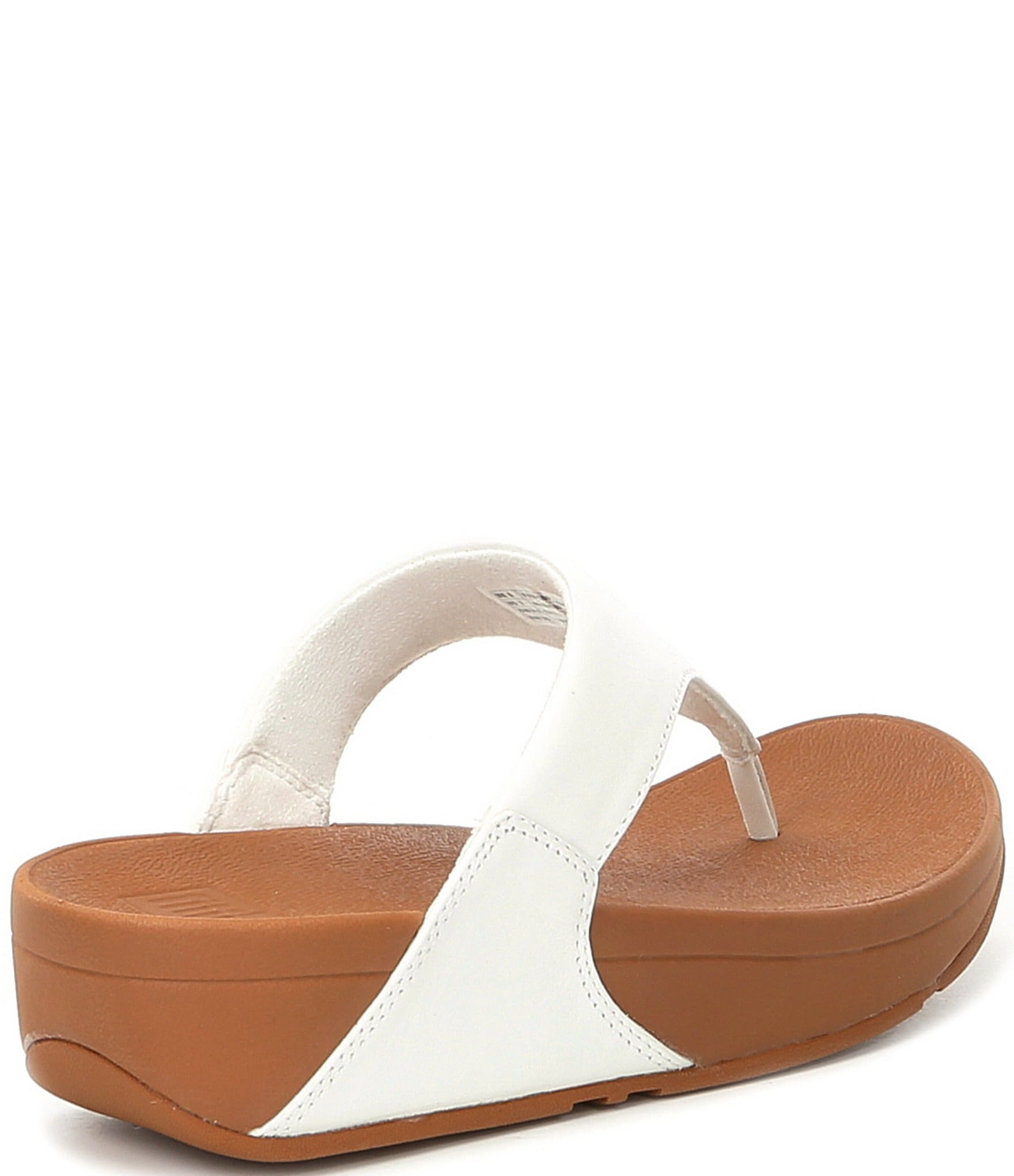 FitFlop Lulu Leather Platform Thong Flip-Flops