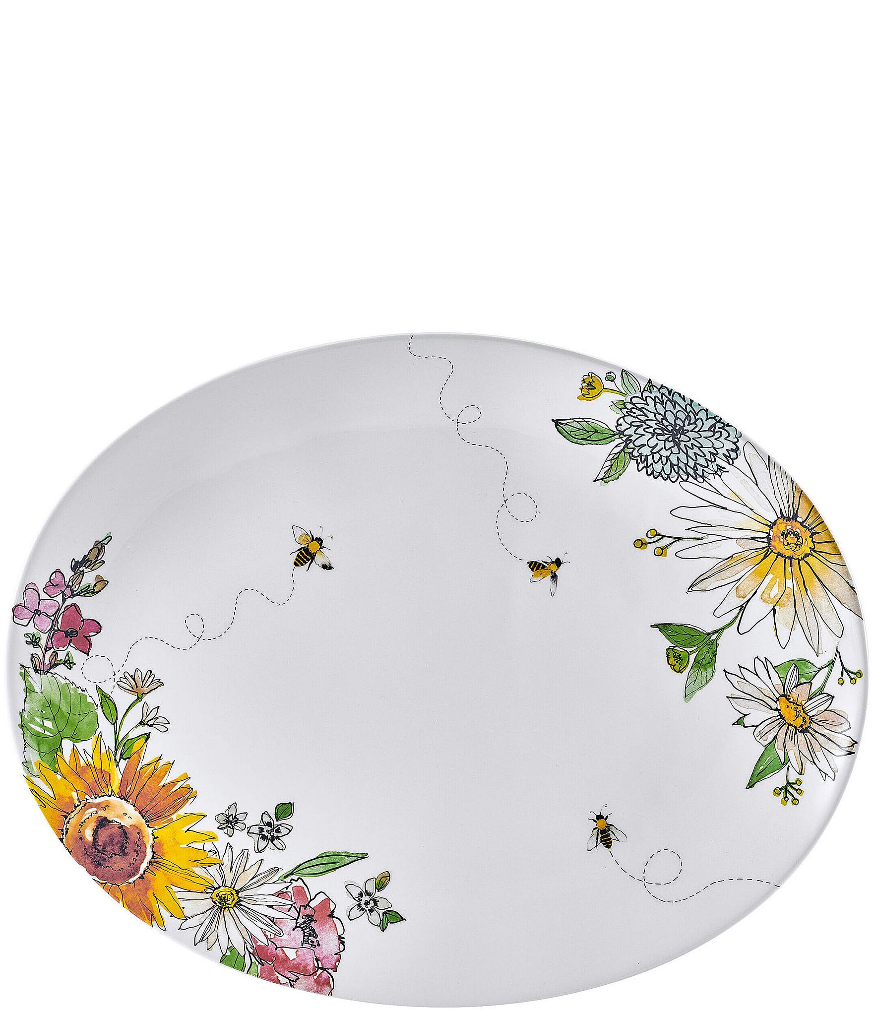 Fitz and Floyd Emis Garden Large Platter