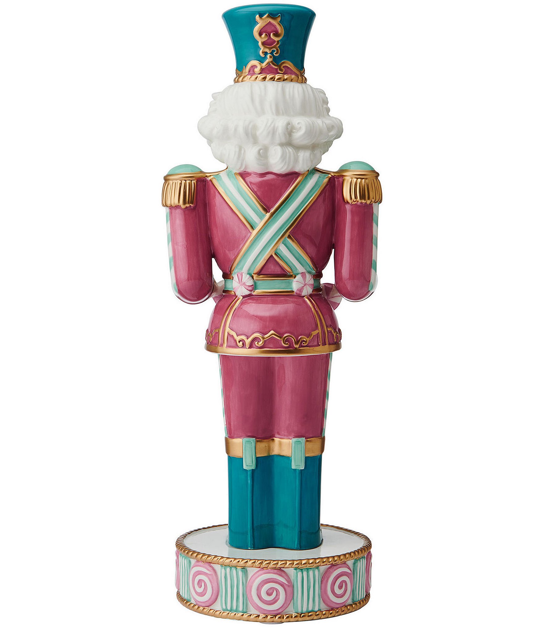 Fitz and Floyd Holiday Nutcracker Collection Cotton Candy Soldier Figurine