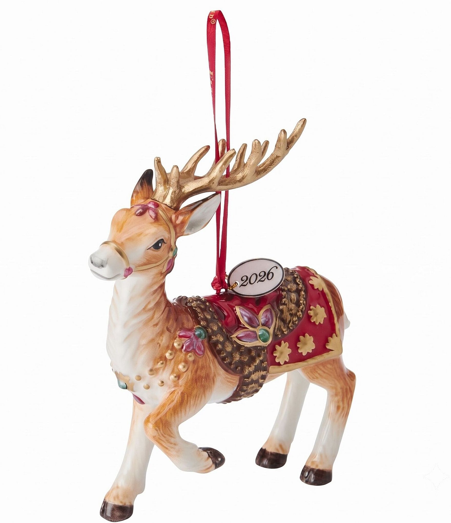 Fitz and Floyd Renaissance Deer Ornament
