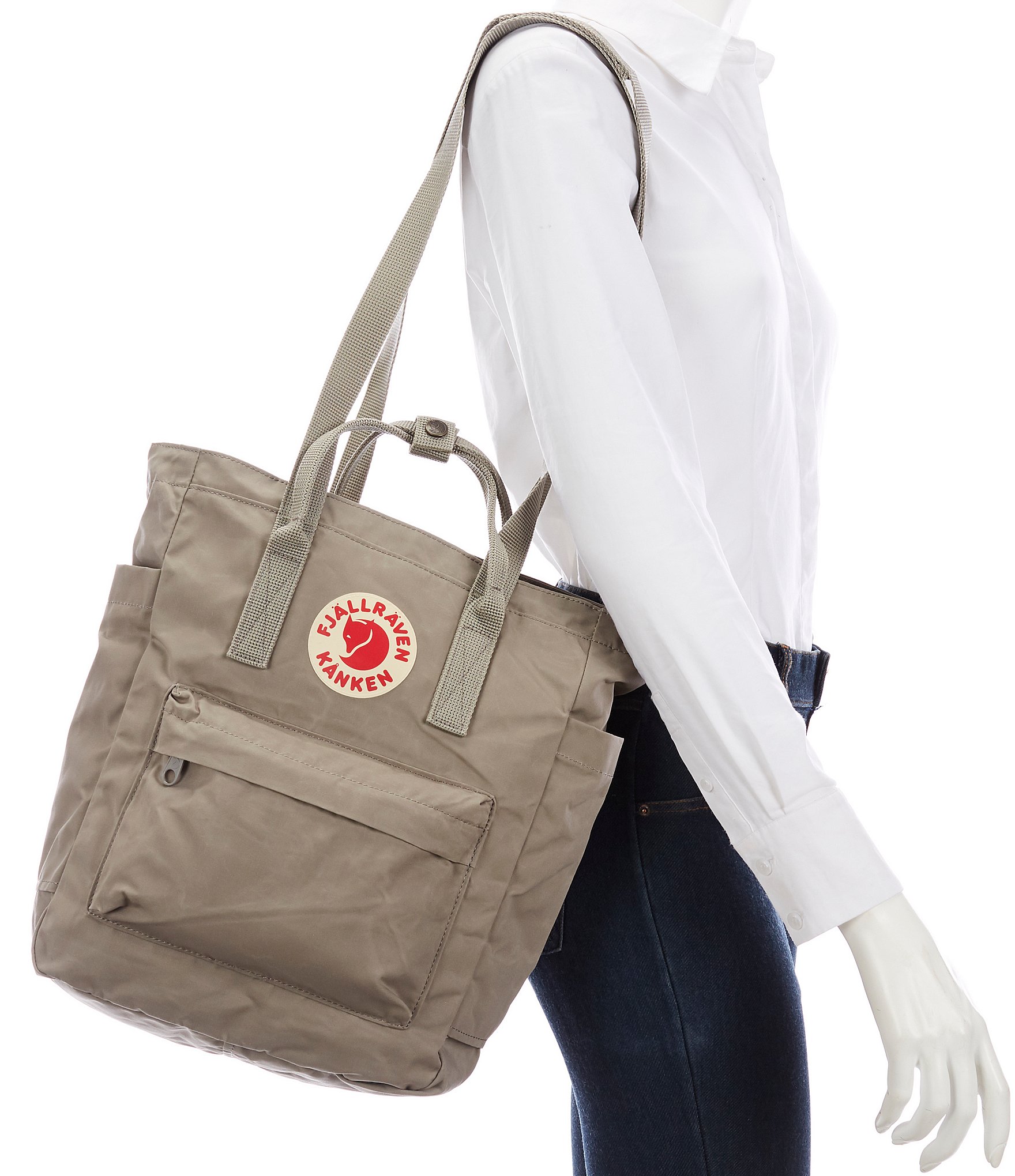 Fjallraven Patch Logo Kanken Convertible Totepack Backpack