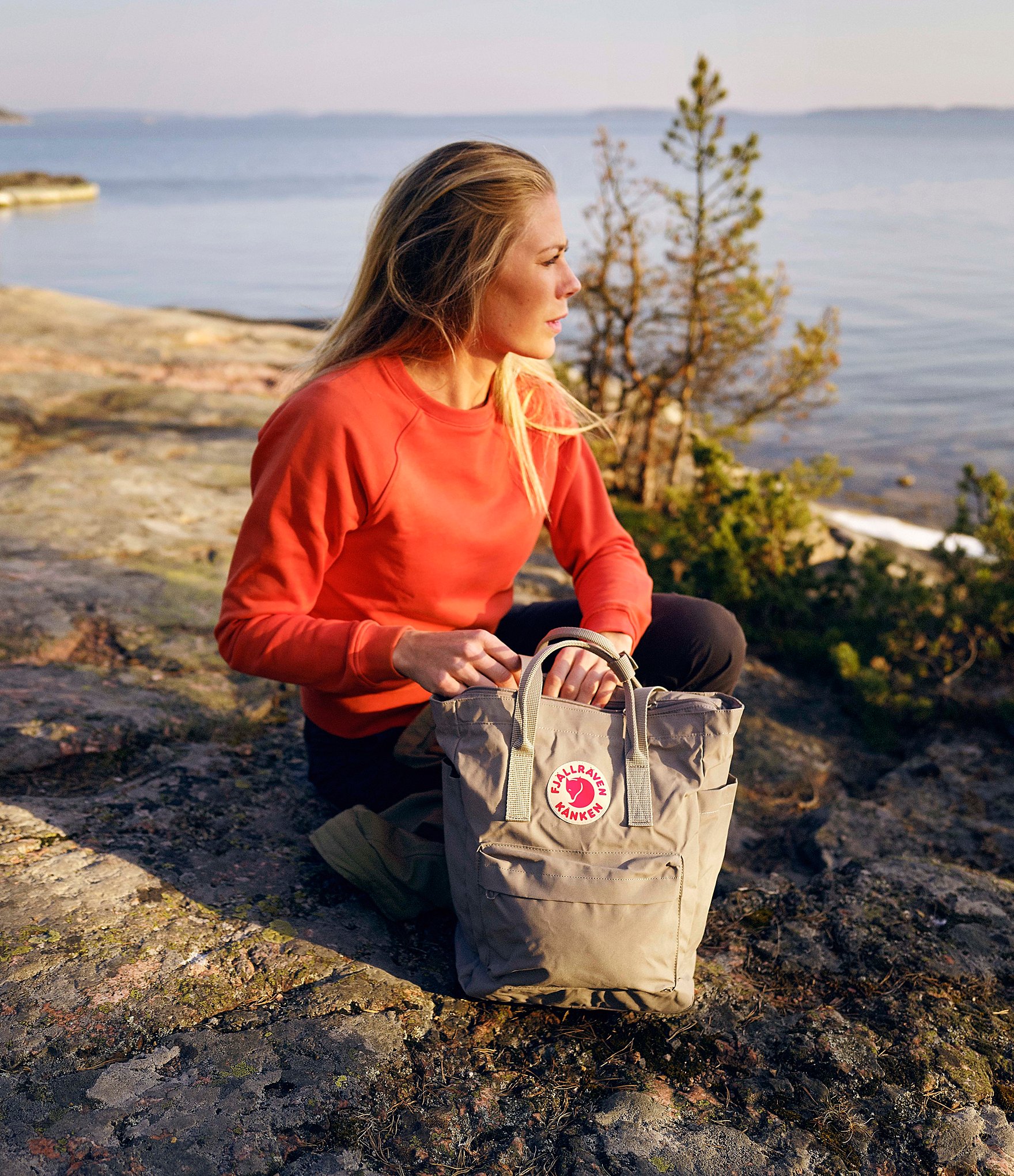 Fjallraven Patch Logo Kanken Convertible Totepack Backpack