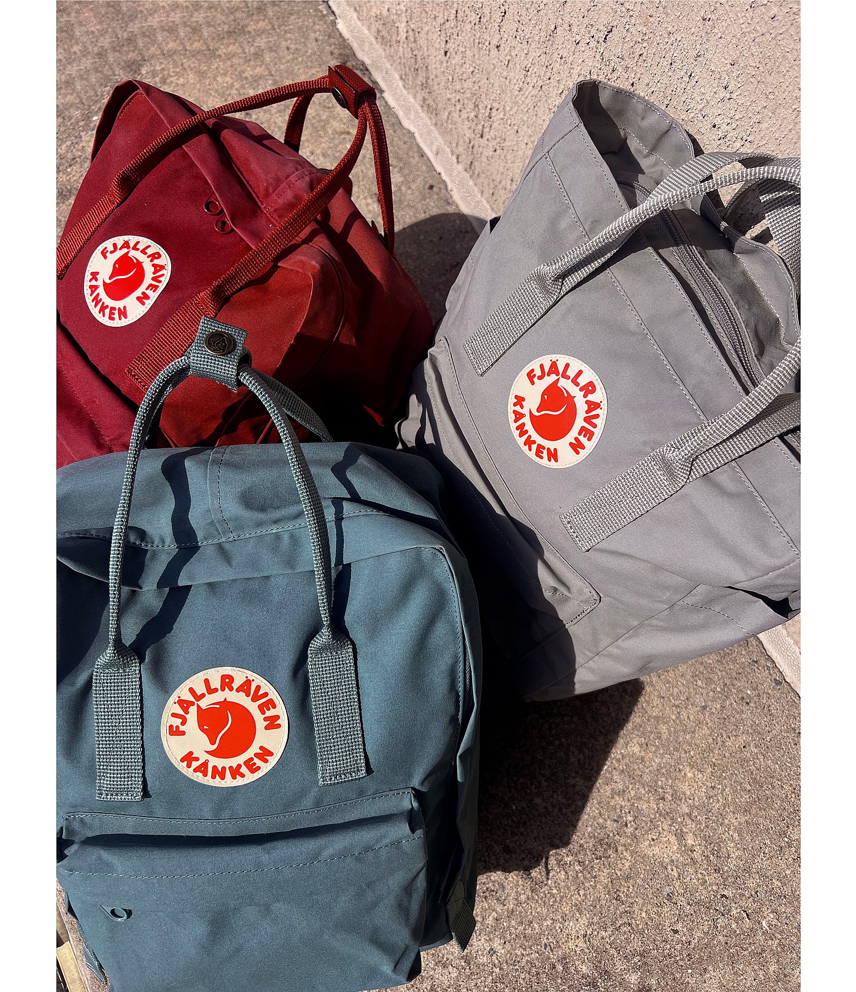 Fjallraven Patch Logo Kanken Convertible Totepack Backpack