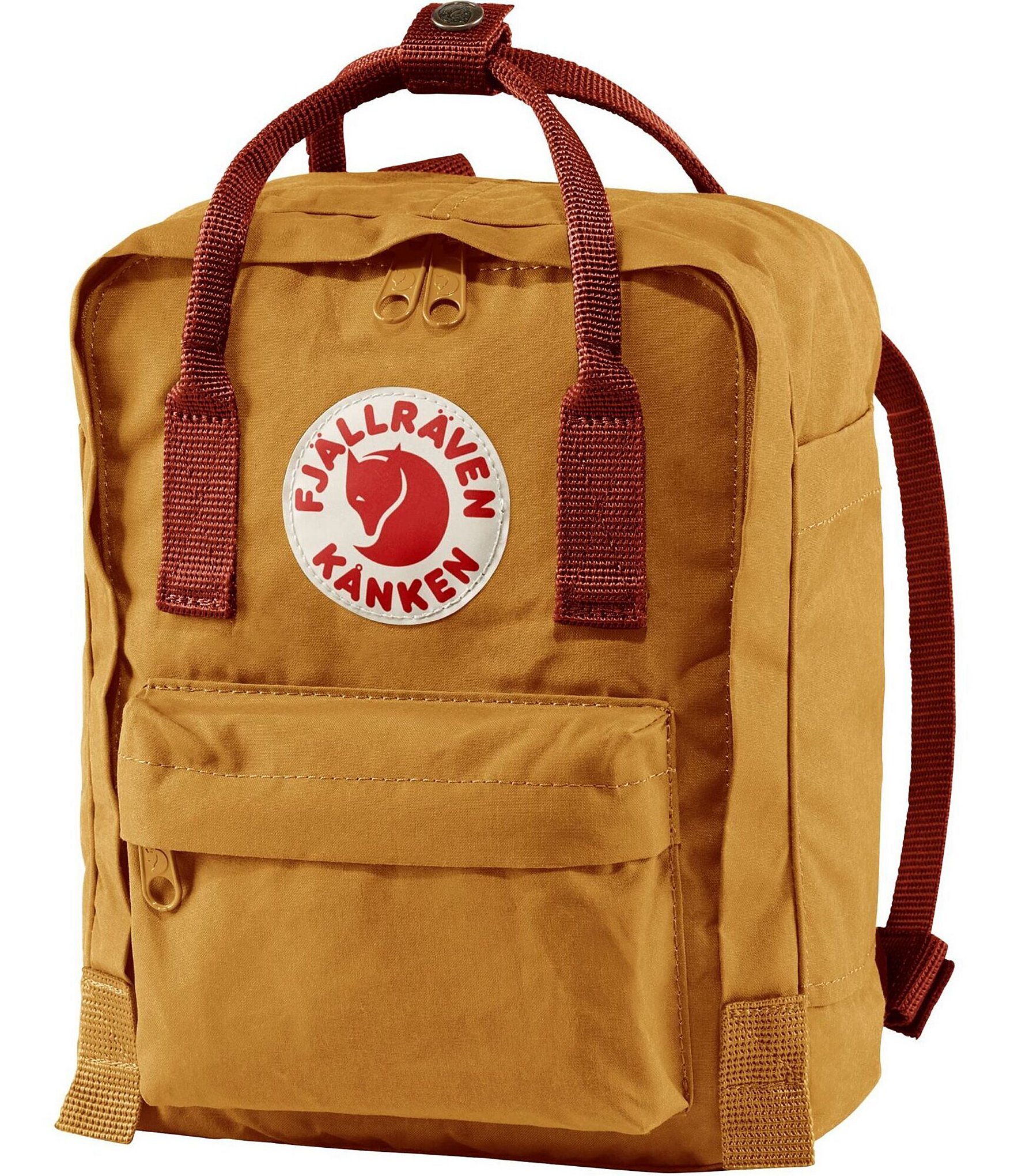 fjallraven kanken fog striped handle backpack