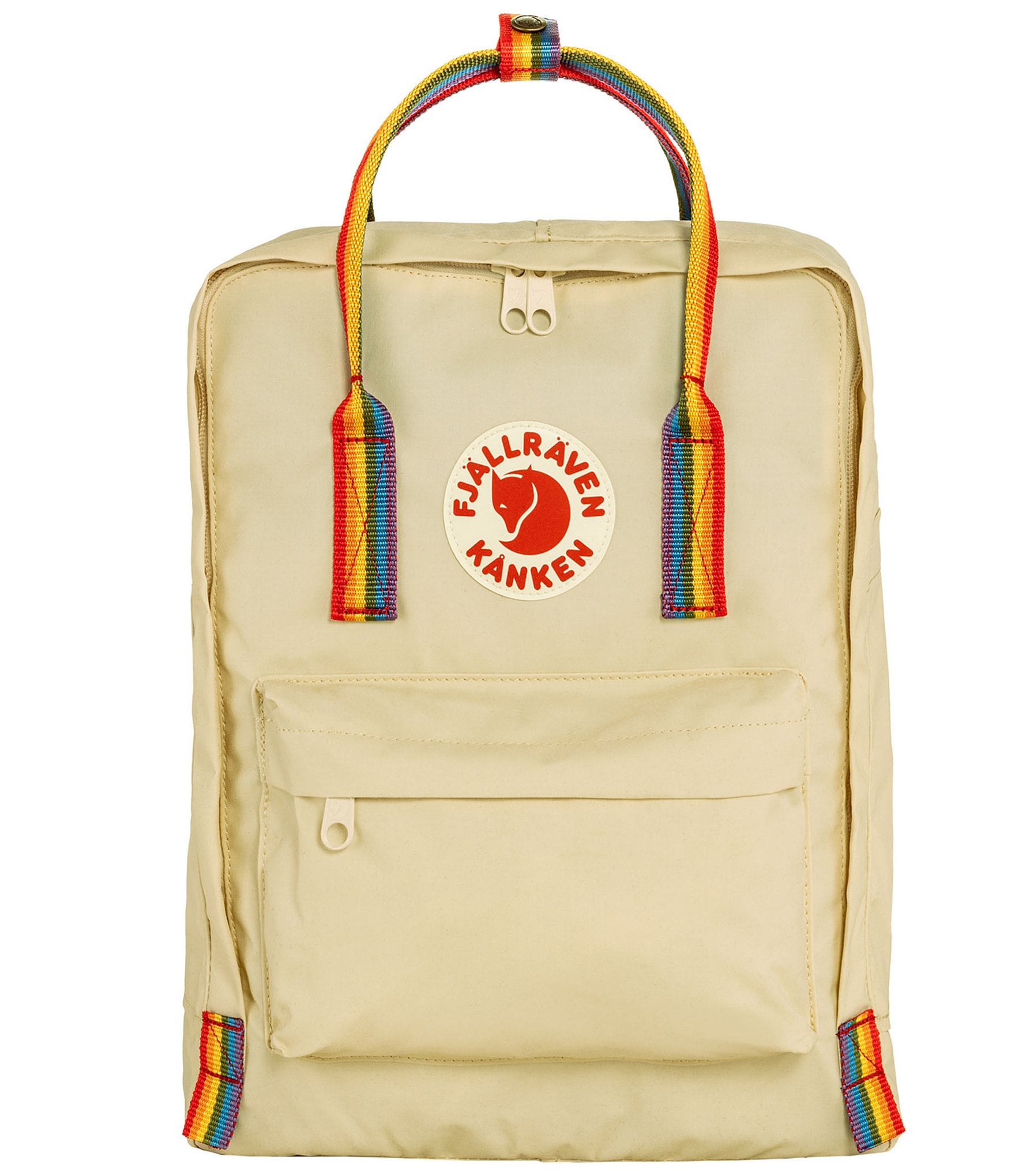 Fjallraven Patch Logo Kanken Rainbow Handle Sling Bag