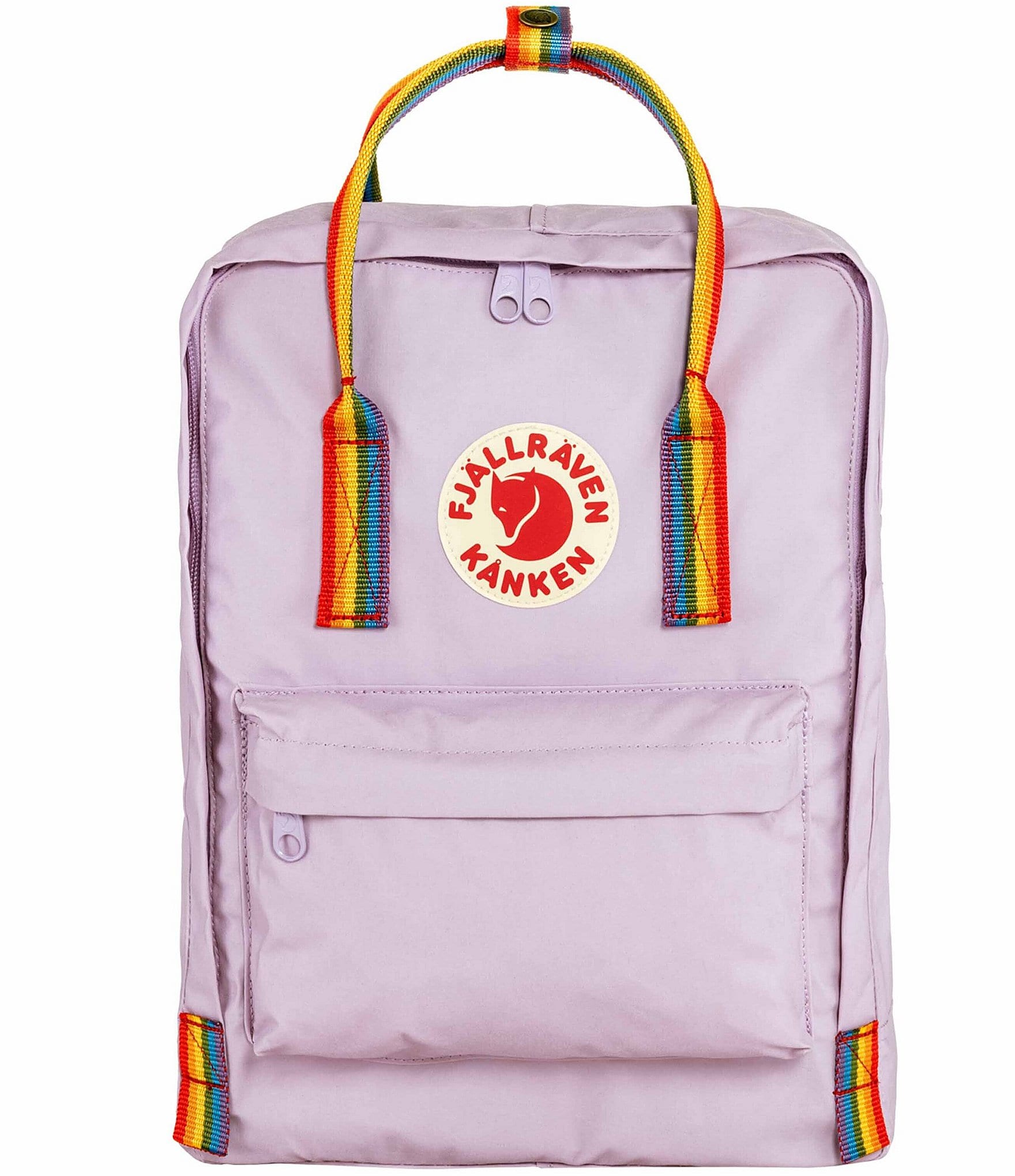 Fjallraven Patch Logo Kanken Rainbow Handle Sling Bag