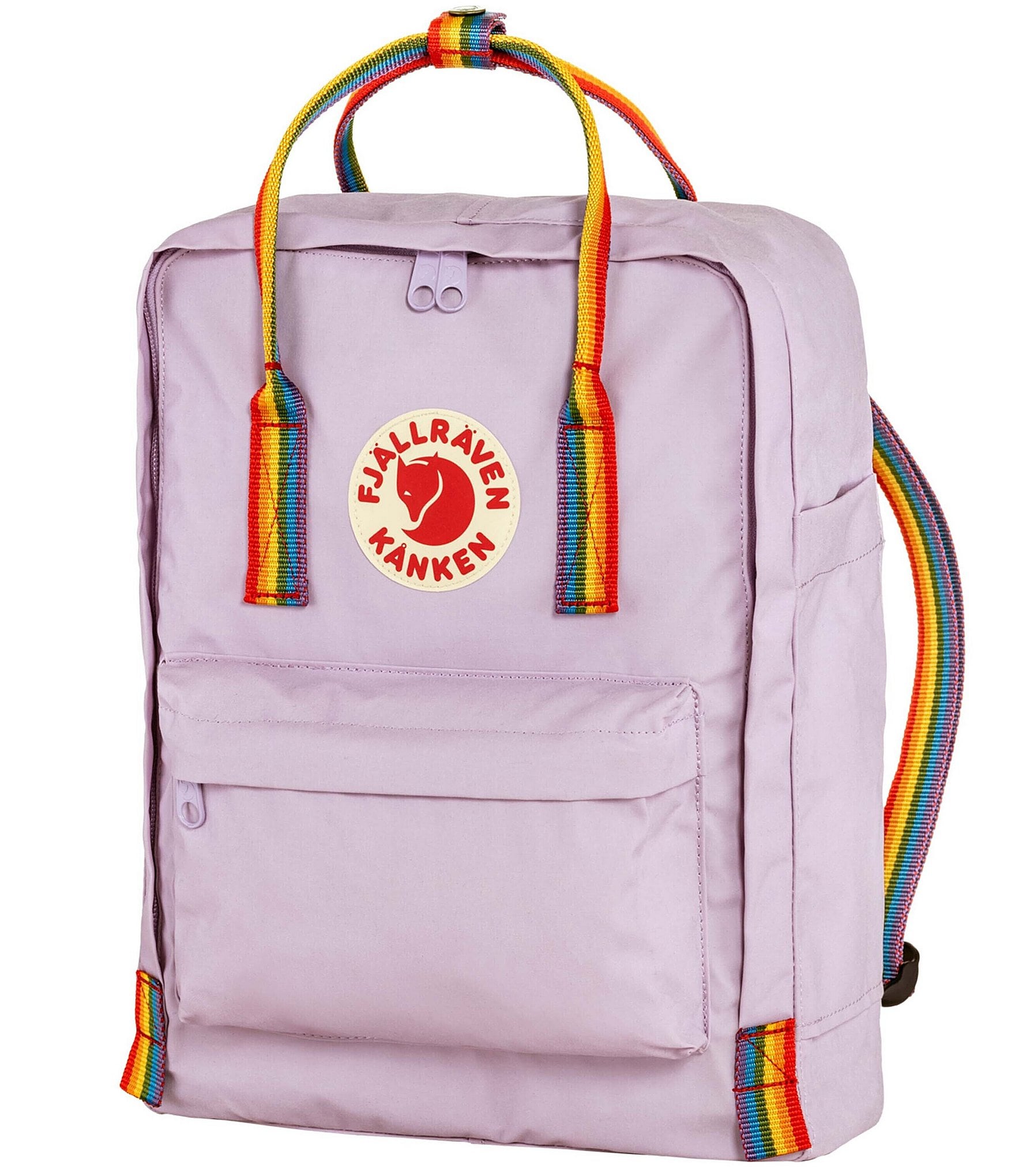 Fjallraven Patch Logo Kanken Rainbow Handle Sling Bag