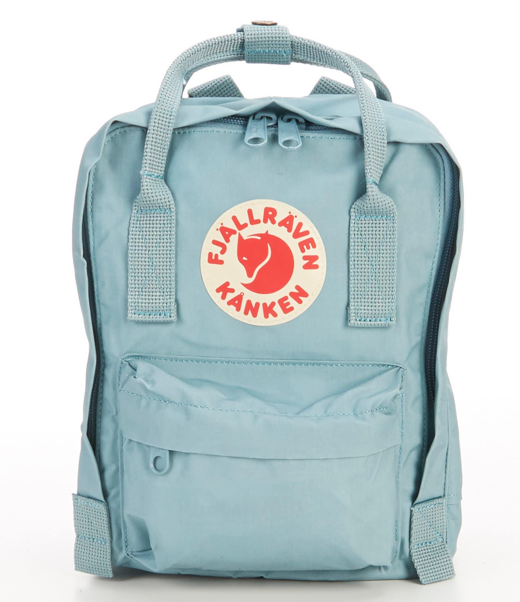 Fjallraven Solid Mini Patch Logo Kanken Water-Resistant Convertible Backpack