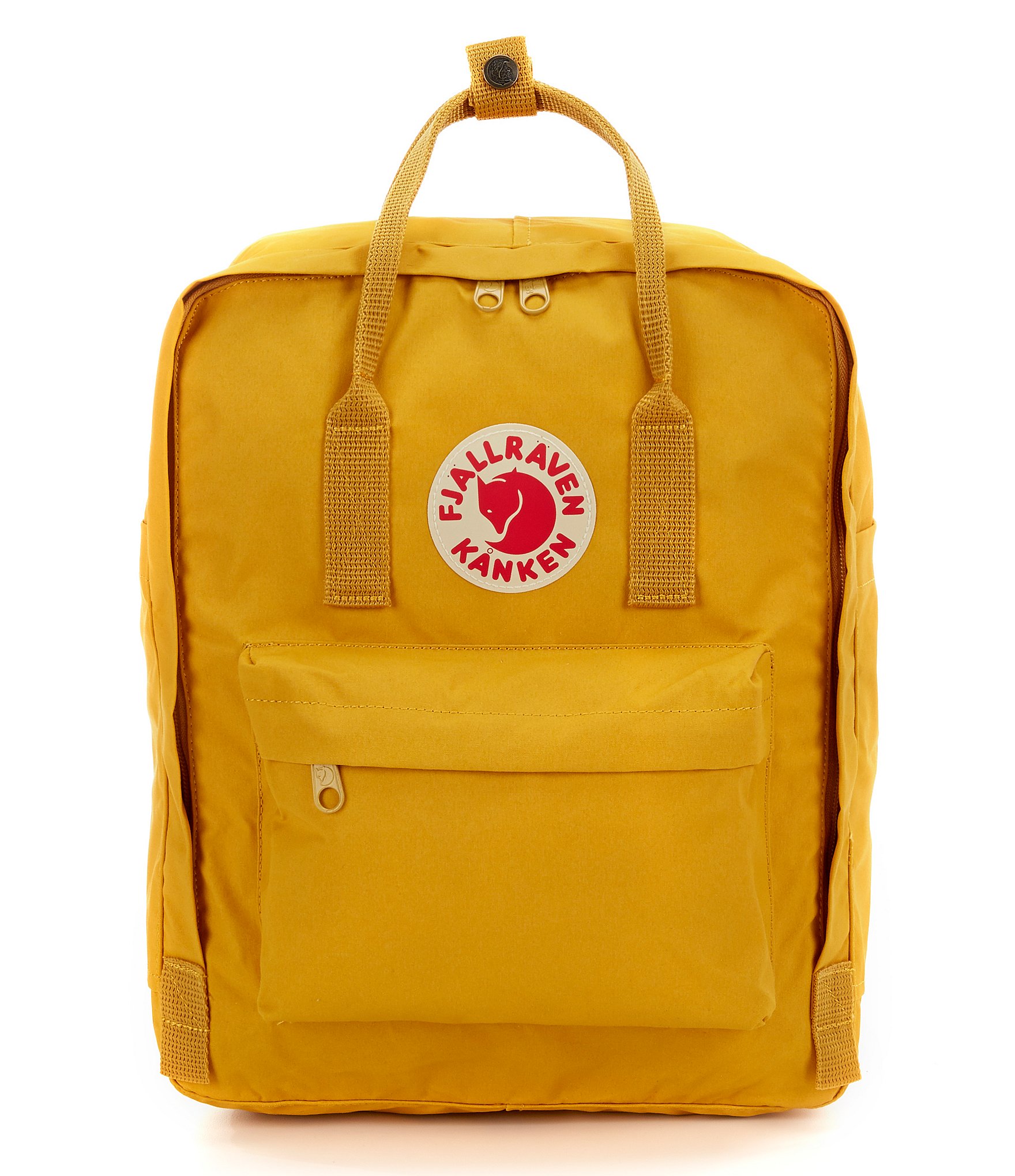 fjallraven mustard backpack