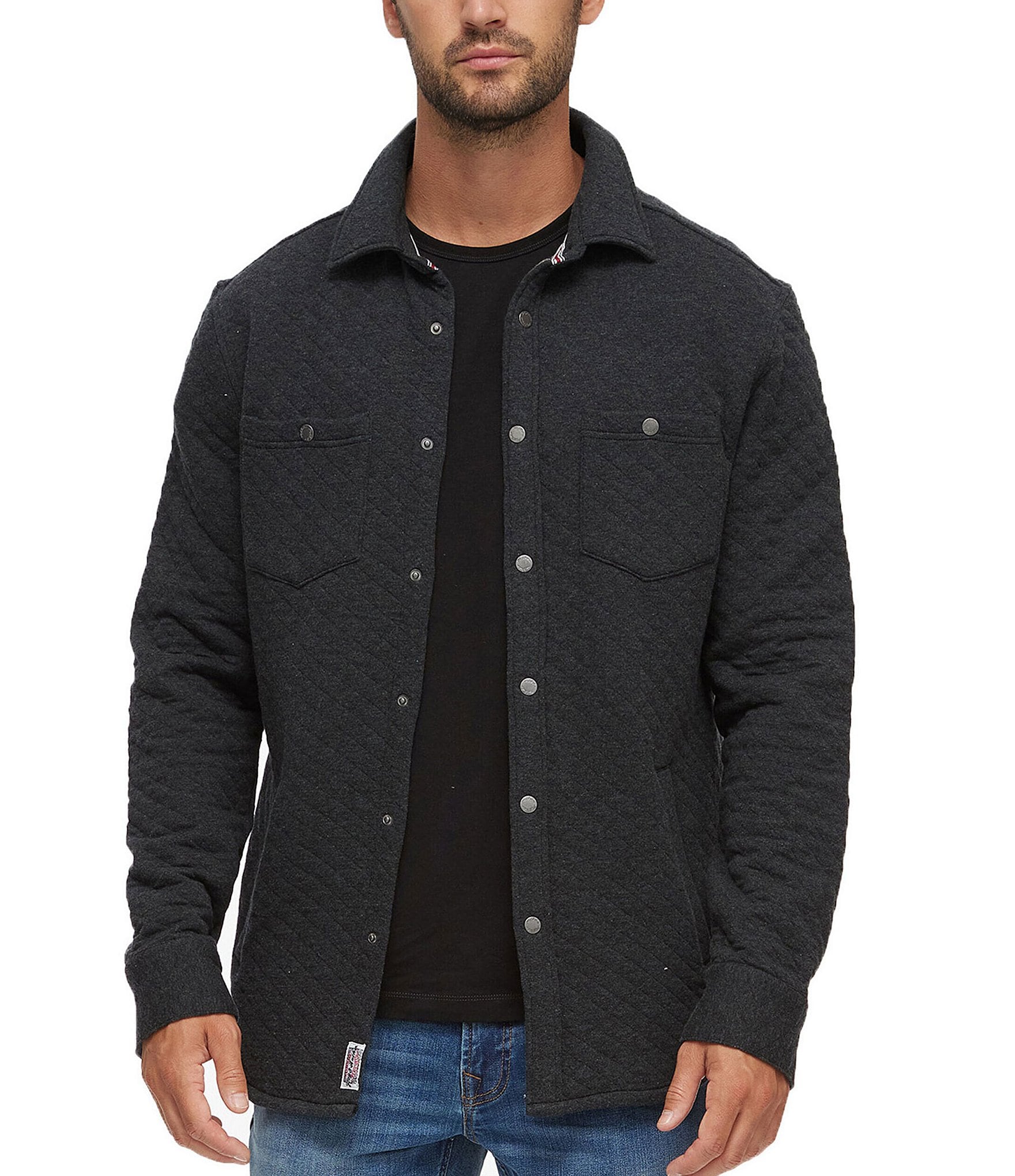 Flag and Anthem Alloway Long Sleeve Quilted Shirt Jacket | Dillard's