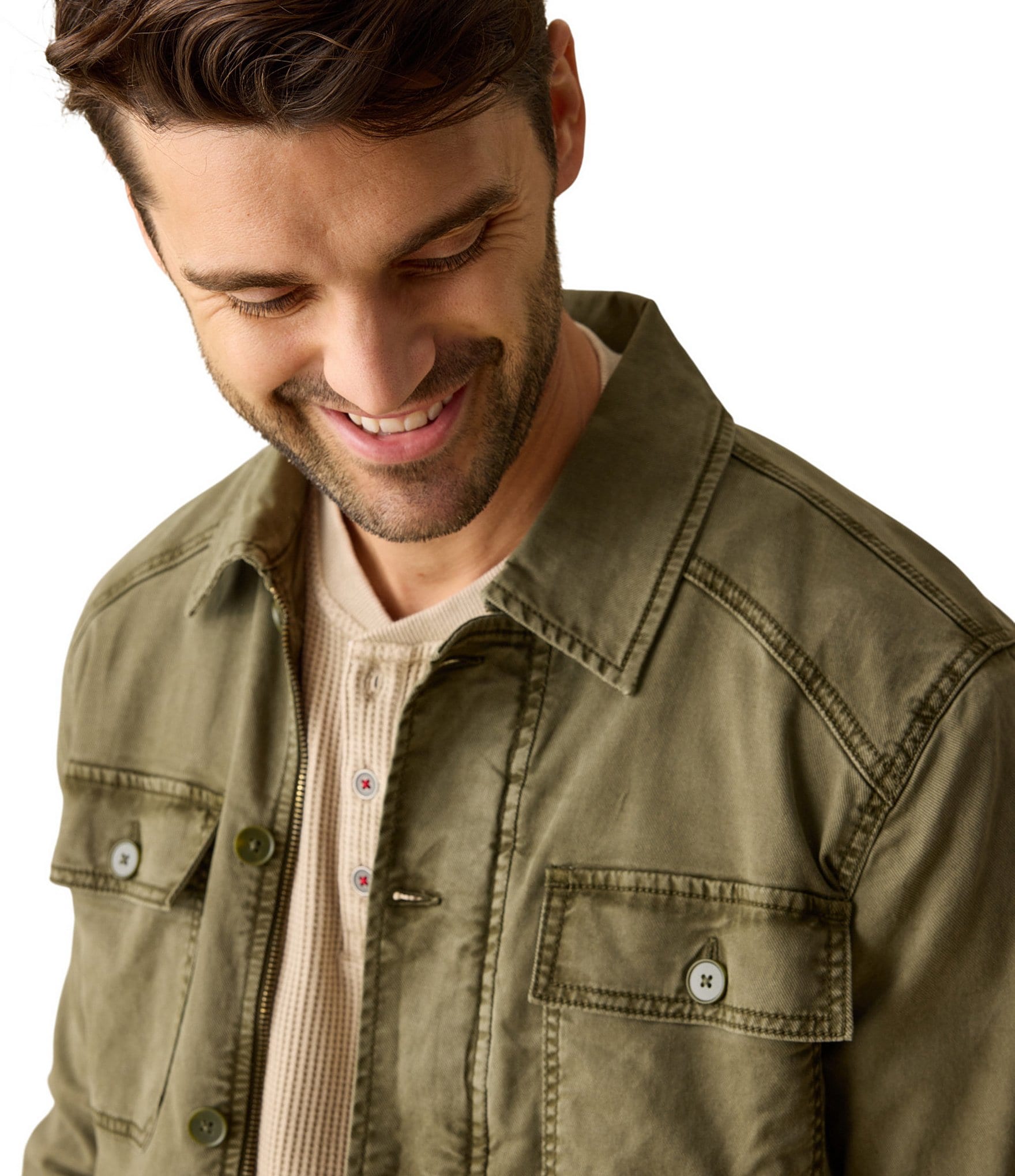Flag and Anthem Desert Son Sylvan Military Jacket