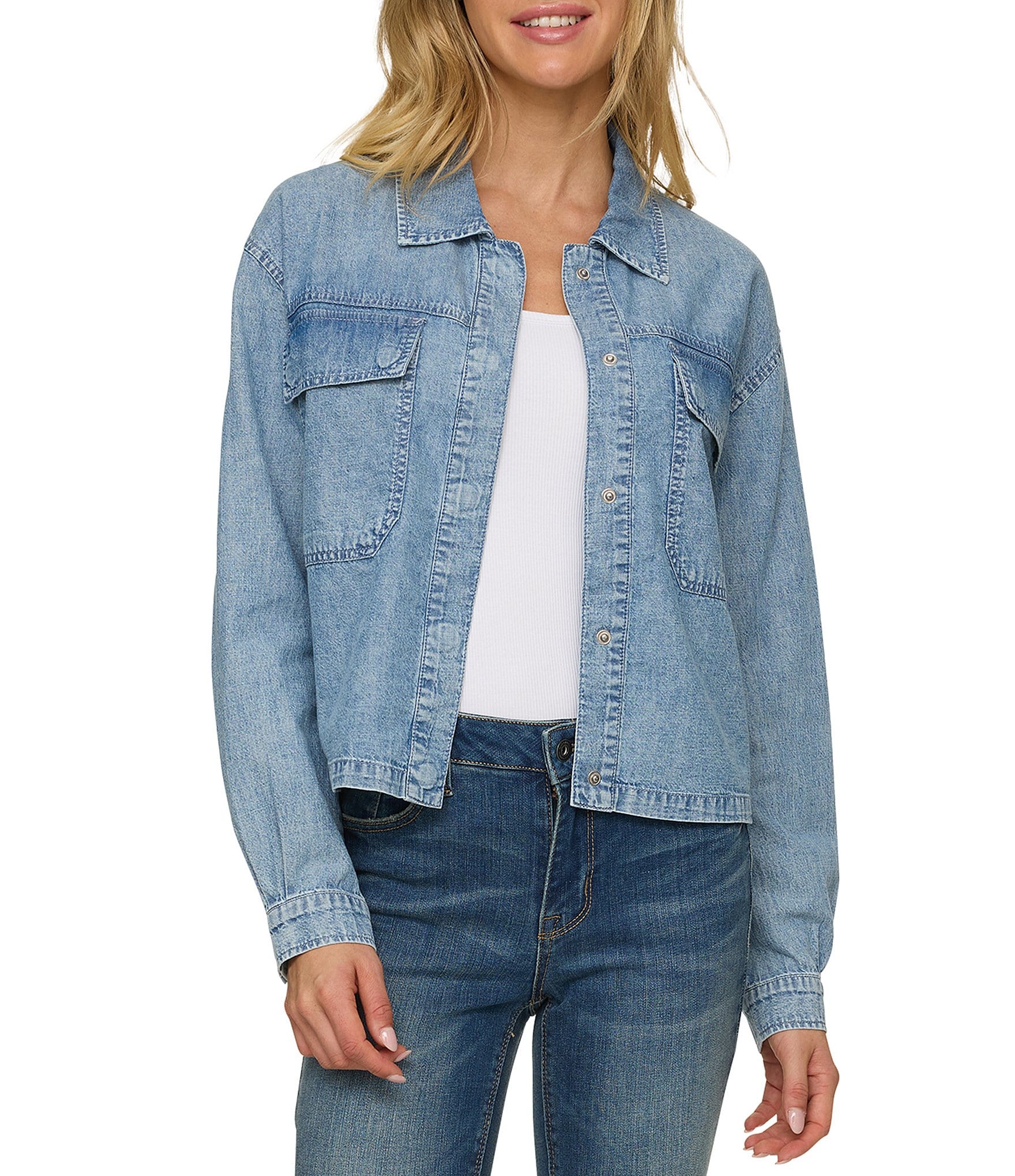 Flag and Anthem Hayden Long Sleeve Tencel™ Jacket