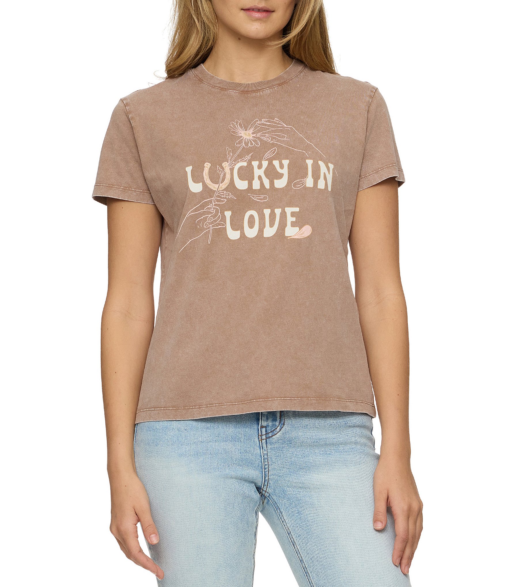 Flag and Anthem Lucky Me Graphic T-Shirt