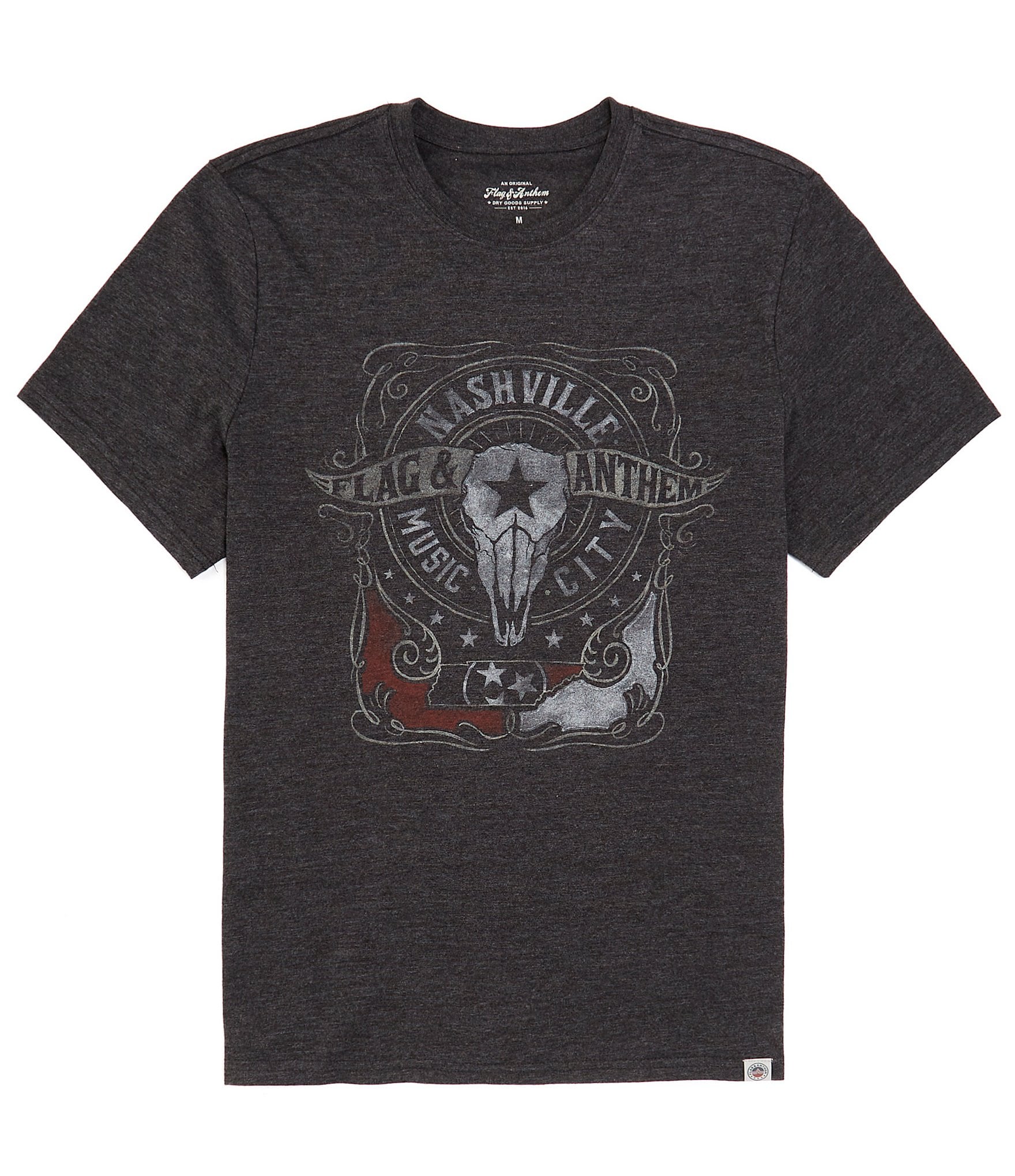 Flag and Anthem Music City Bull Short Sleeve Graphic T-Shirt