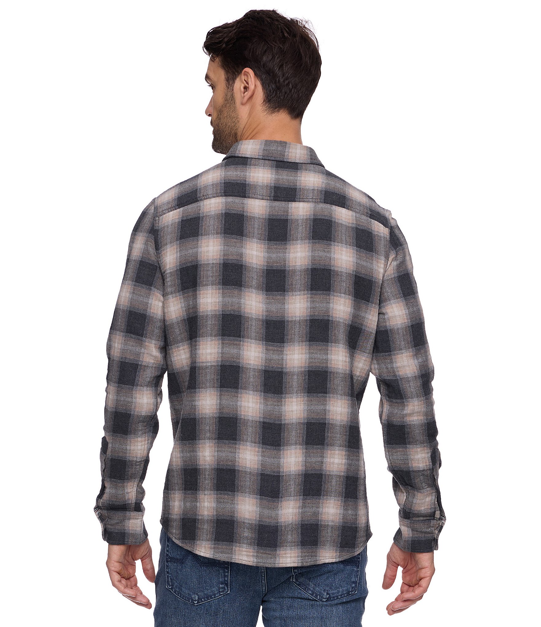 Flag and Anthem Repton Plaid Double-Layered Shirt