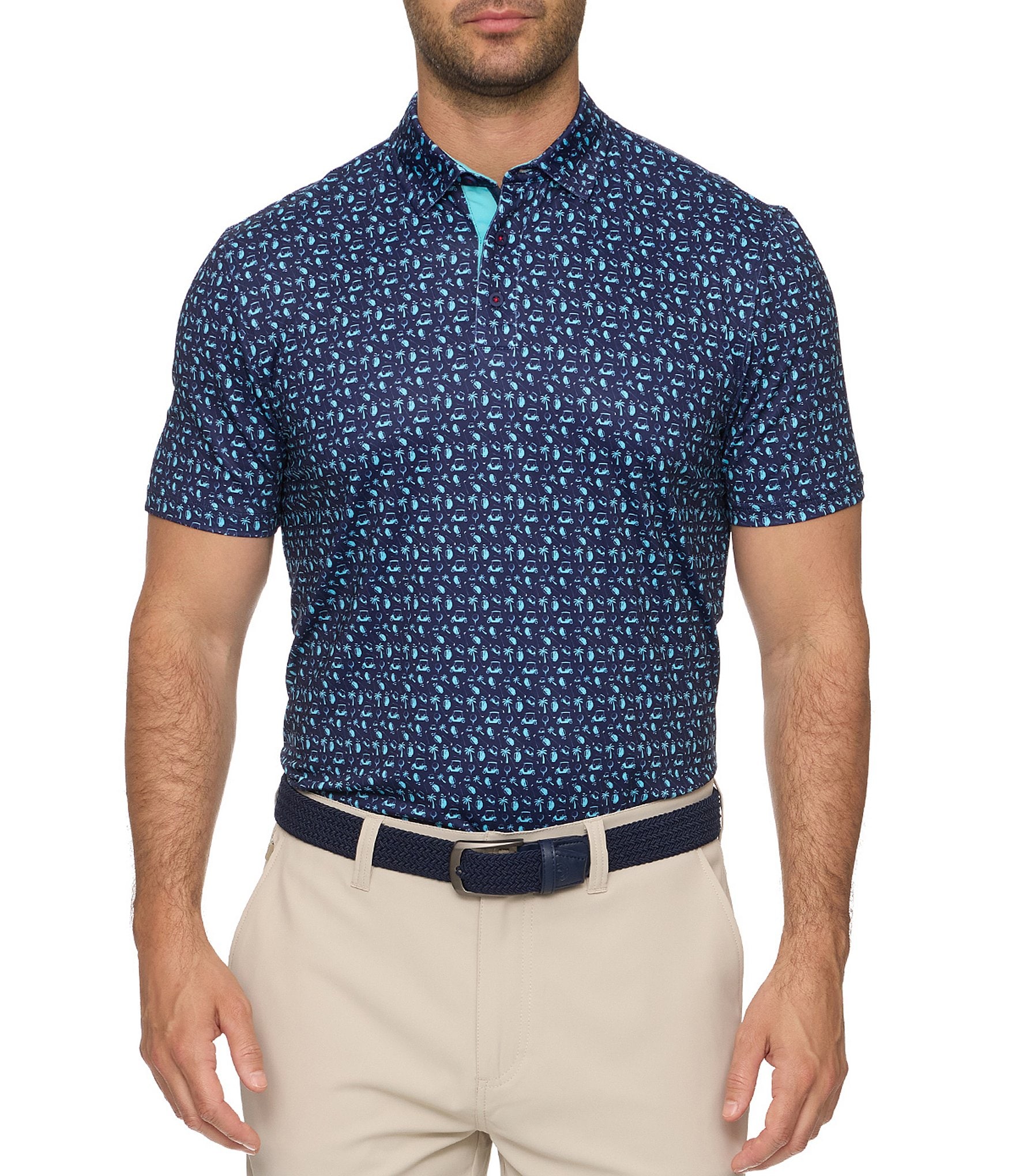 Flag and Anthem Short Sleeve Most Versatile Performance Polo Shirt