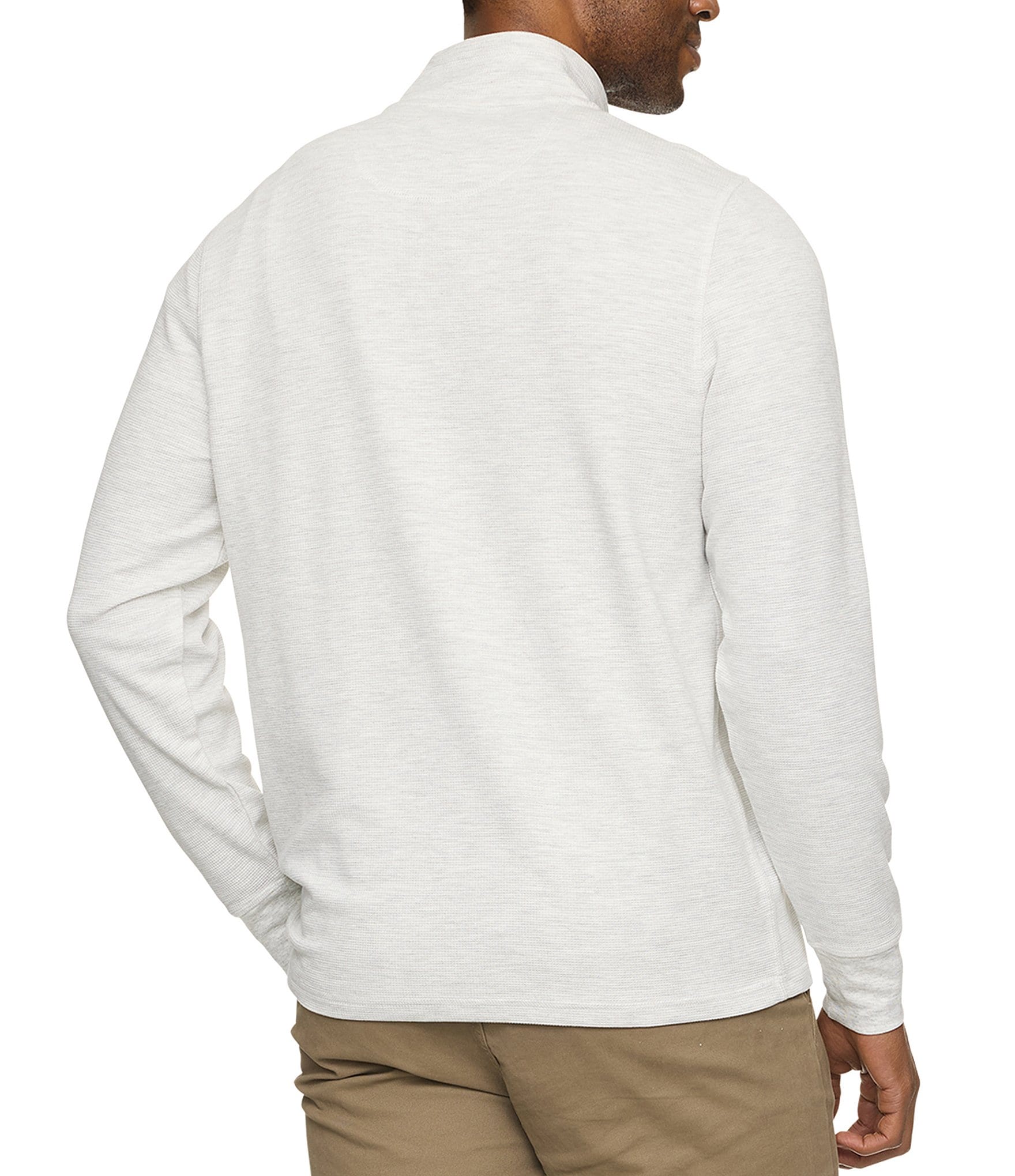 Flag and Anthem Summit Long Sleeve Micro Waffle Knit Quarter Zip
