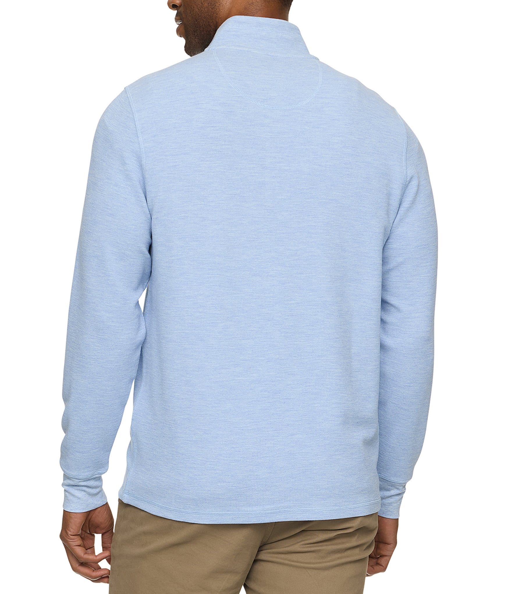 Flag and Anthem Summit Long Sleeve Micro Waffle Knit Quarter Zip