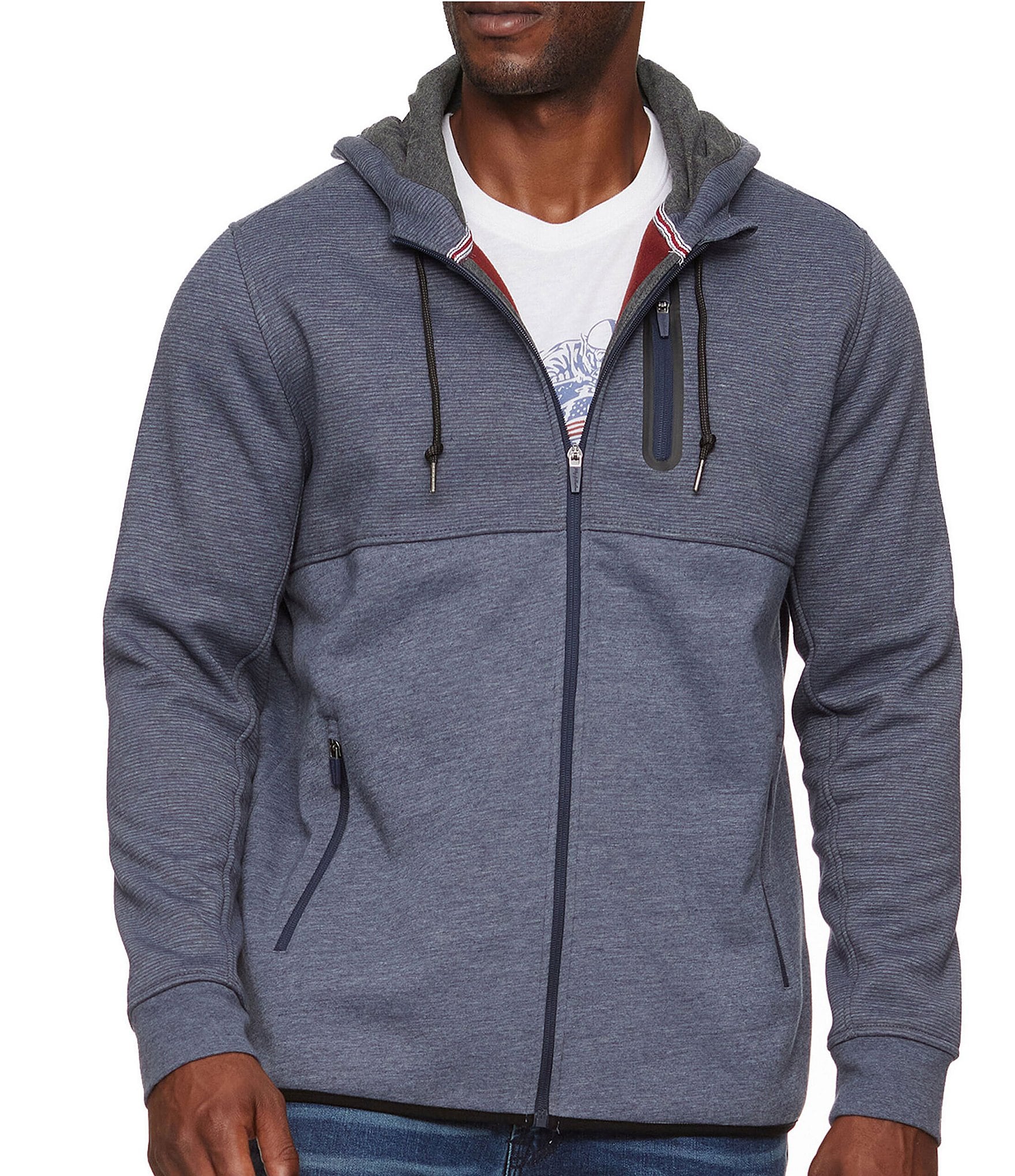 Flag and Anthem Trent Bonded Fleece Full-Zip Hoodie | Dillard's