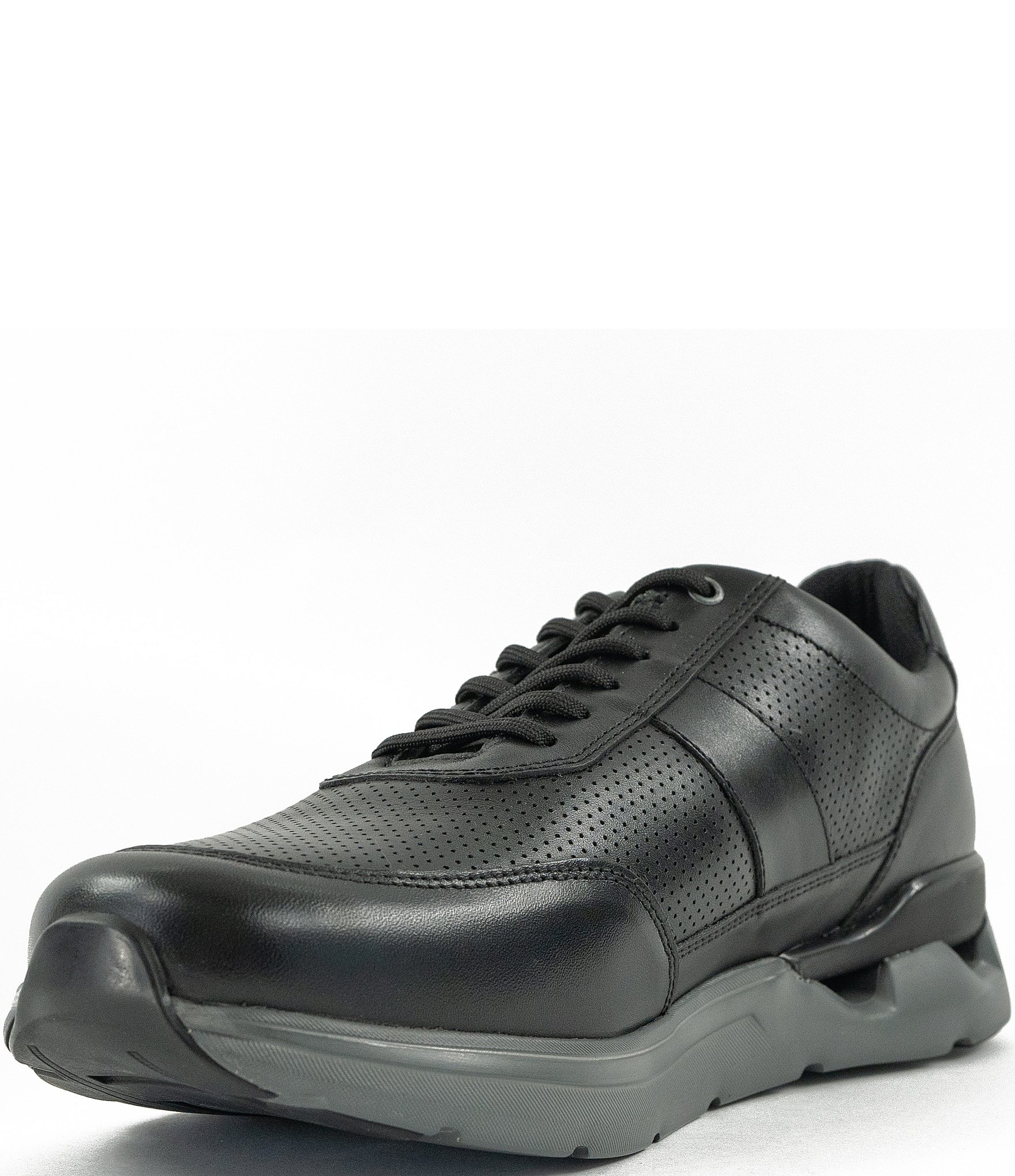 Flag LTD Men's Ethan U-Throat Leather Sneakers