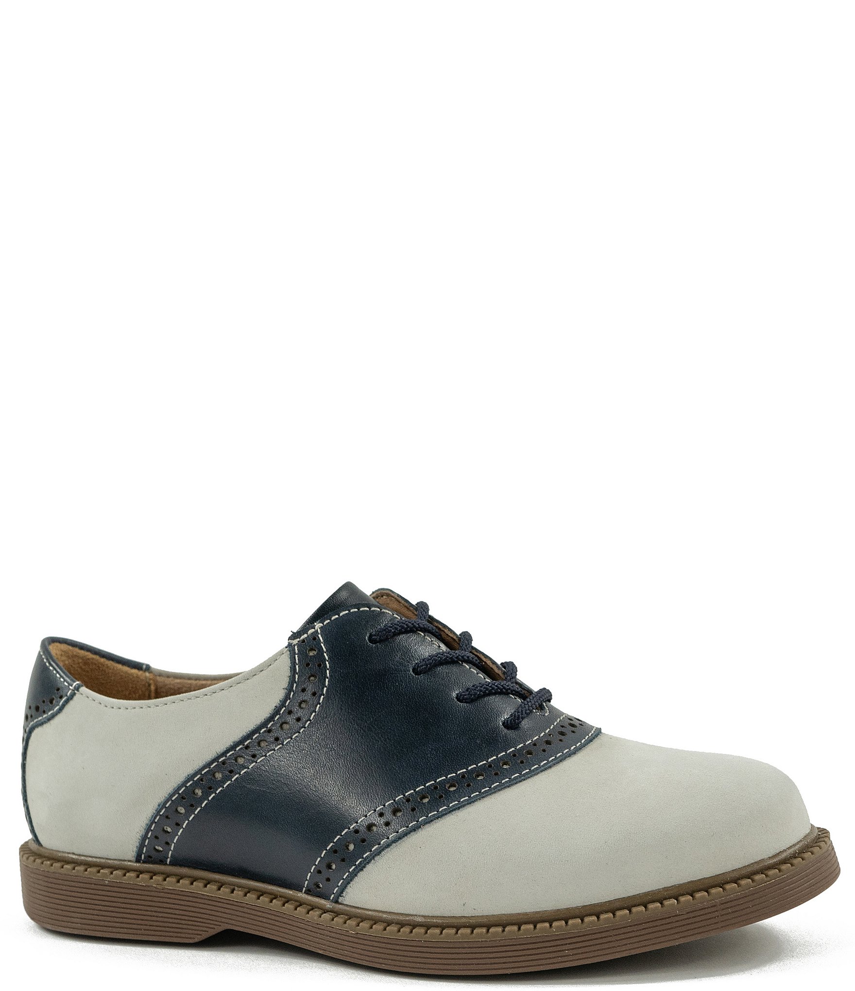 L*2様 ボーイズマーケット 別注　Bespoke Heavy Oxford J Flag LTD. Boys' Joshua Saddle Brogue Detail Oxford Dress