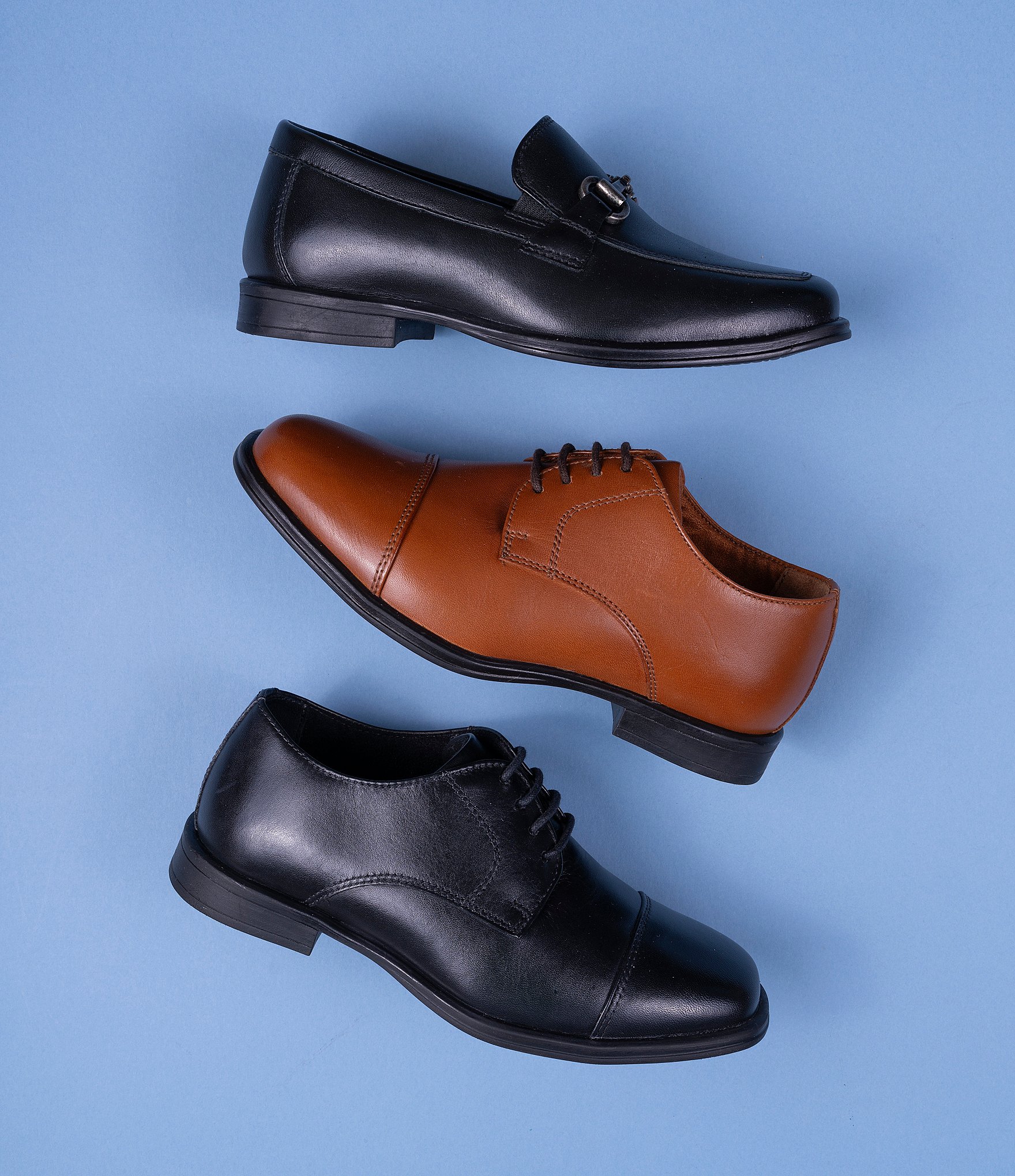 Flag LTD. Boys' Mathew Leather Bit Buckle Loafers (Toddler)