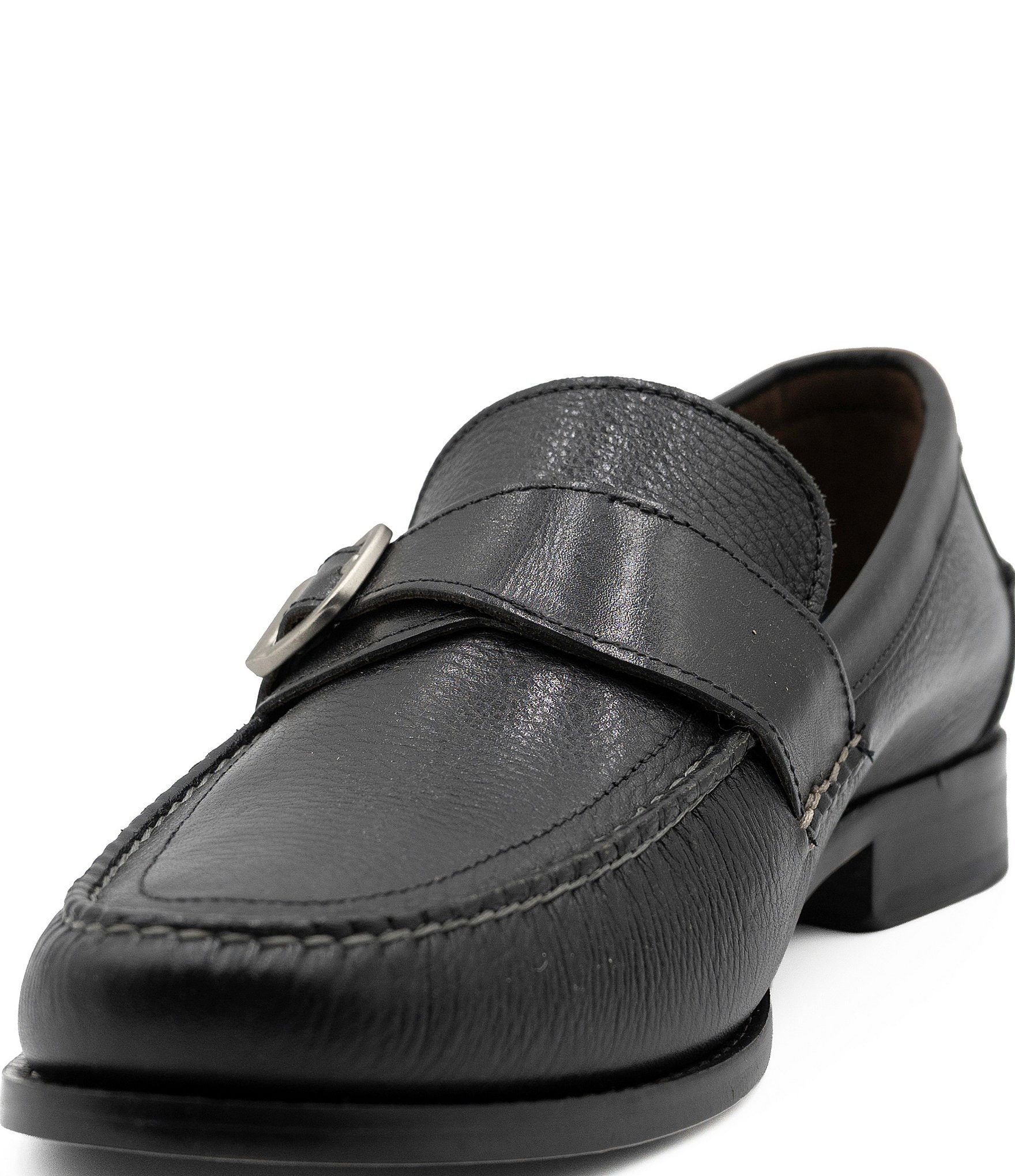 Flag Ltd. Men's Hanson Buckle Strap Dress Loafers