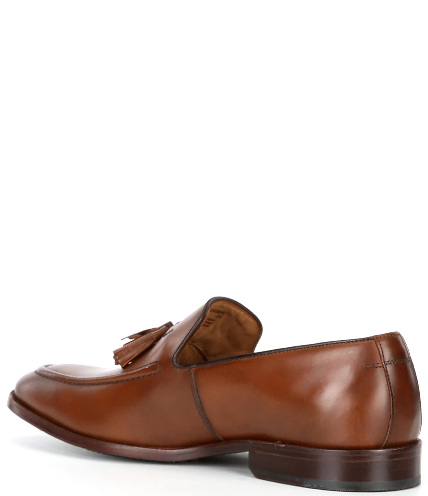 Flag LTD. Men's Harmon Leather Tassel Moc Toe Loafers