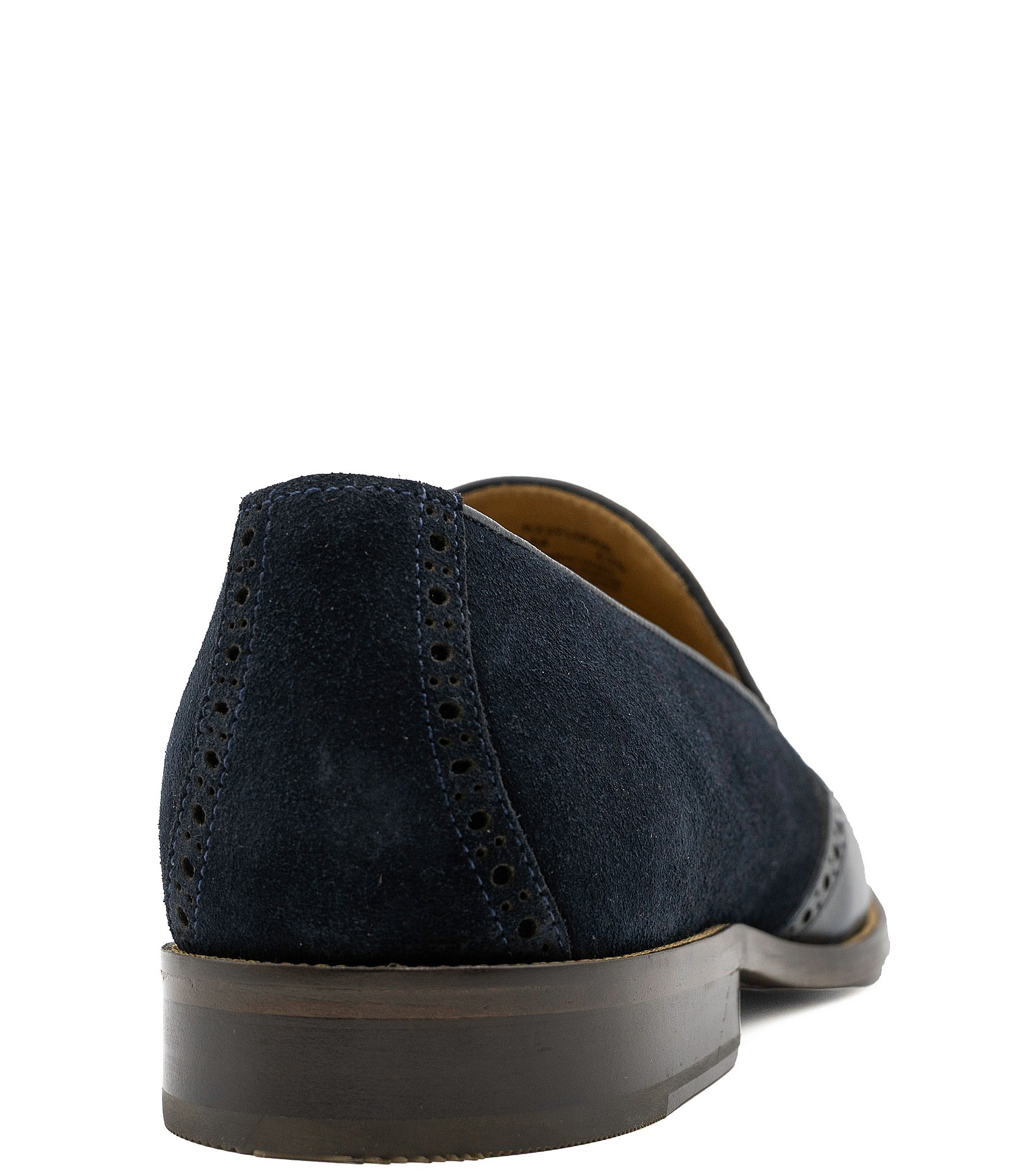 Flag LTD. Men's Kent Suede Wingtip Tassel Loafers