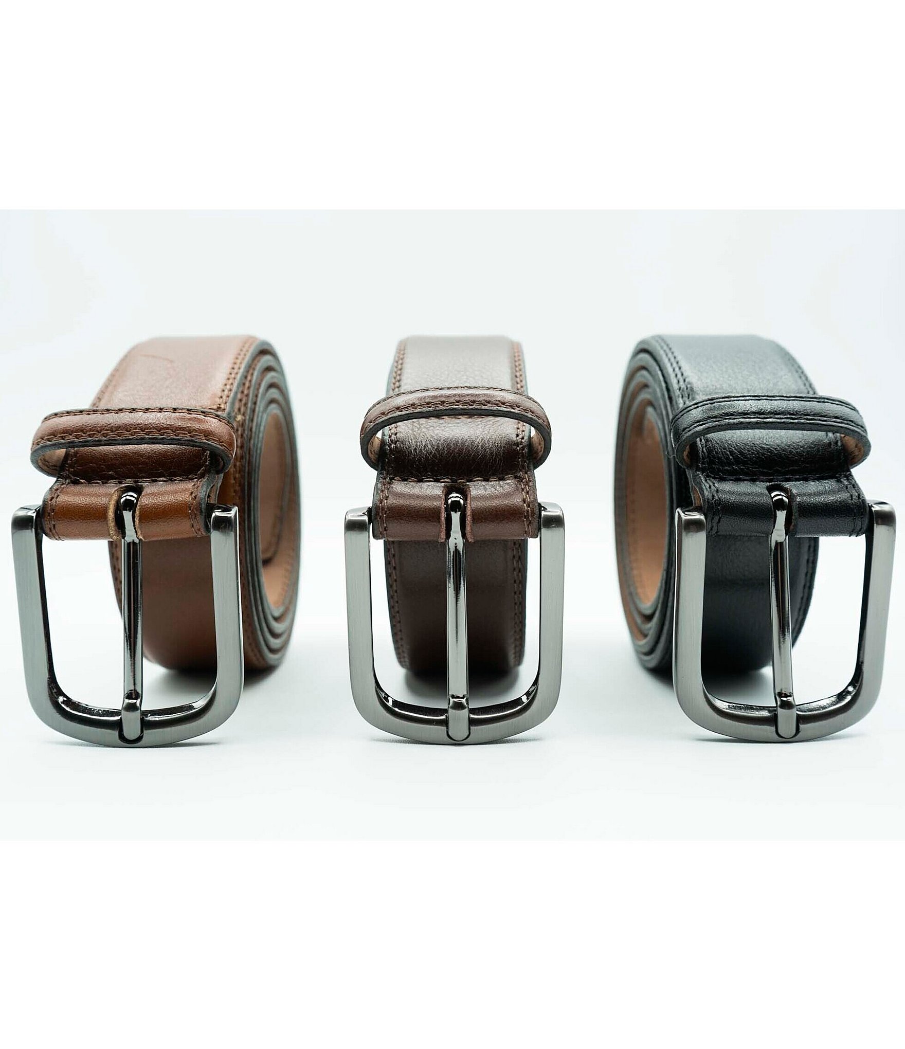 Flag LTD. Men's Monroe Leather Belt