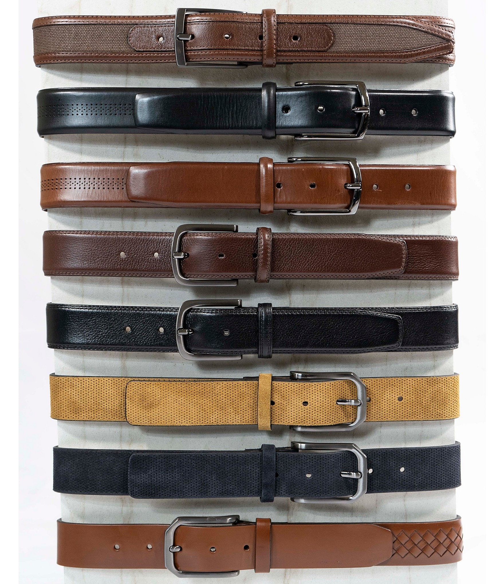 Flag LTD. Men's Monroe Leather Belt