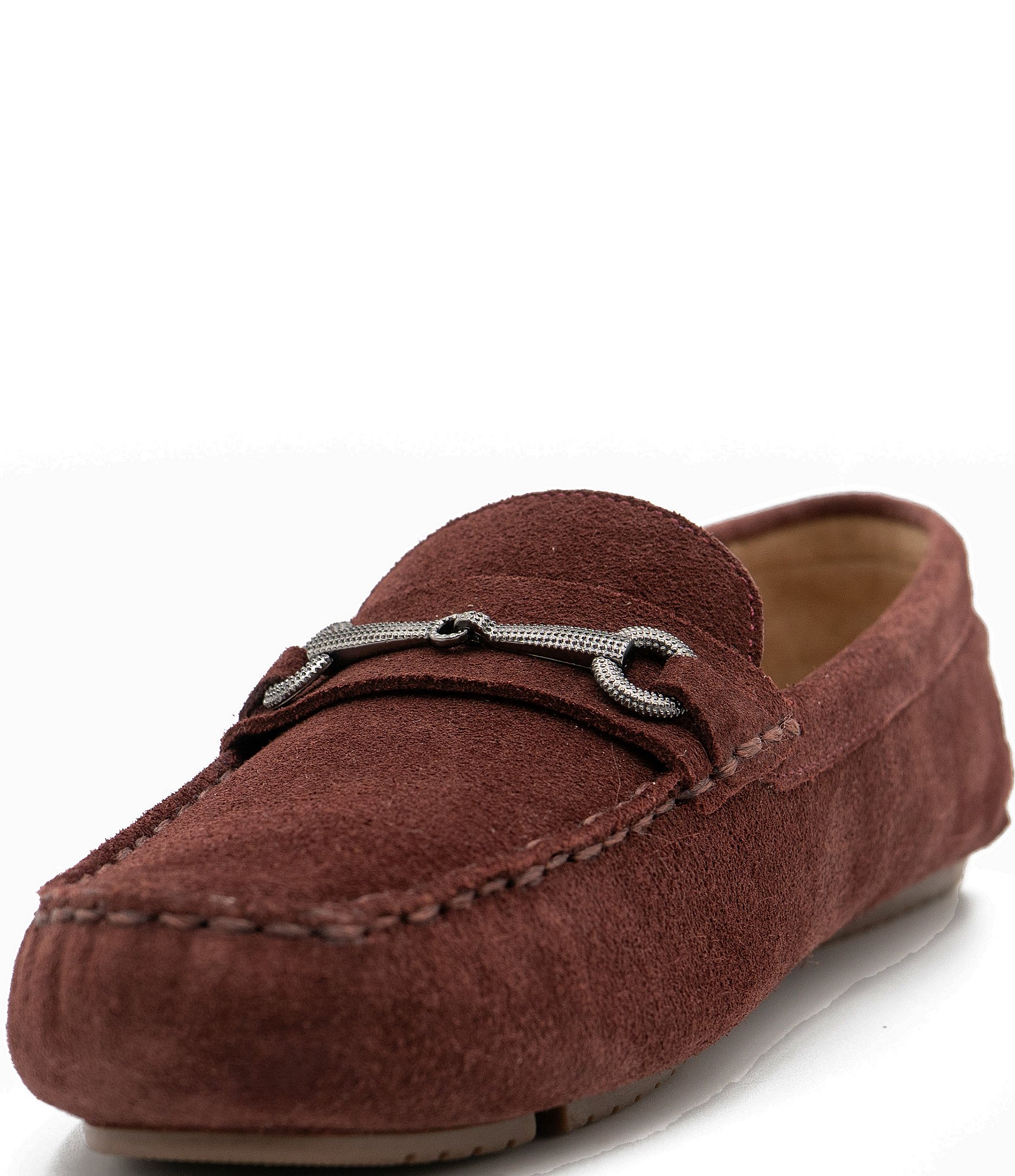 Flag LTD. Women's Morgan Suede Bit Buckle Loafers