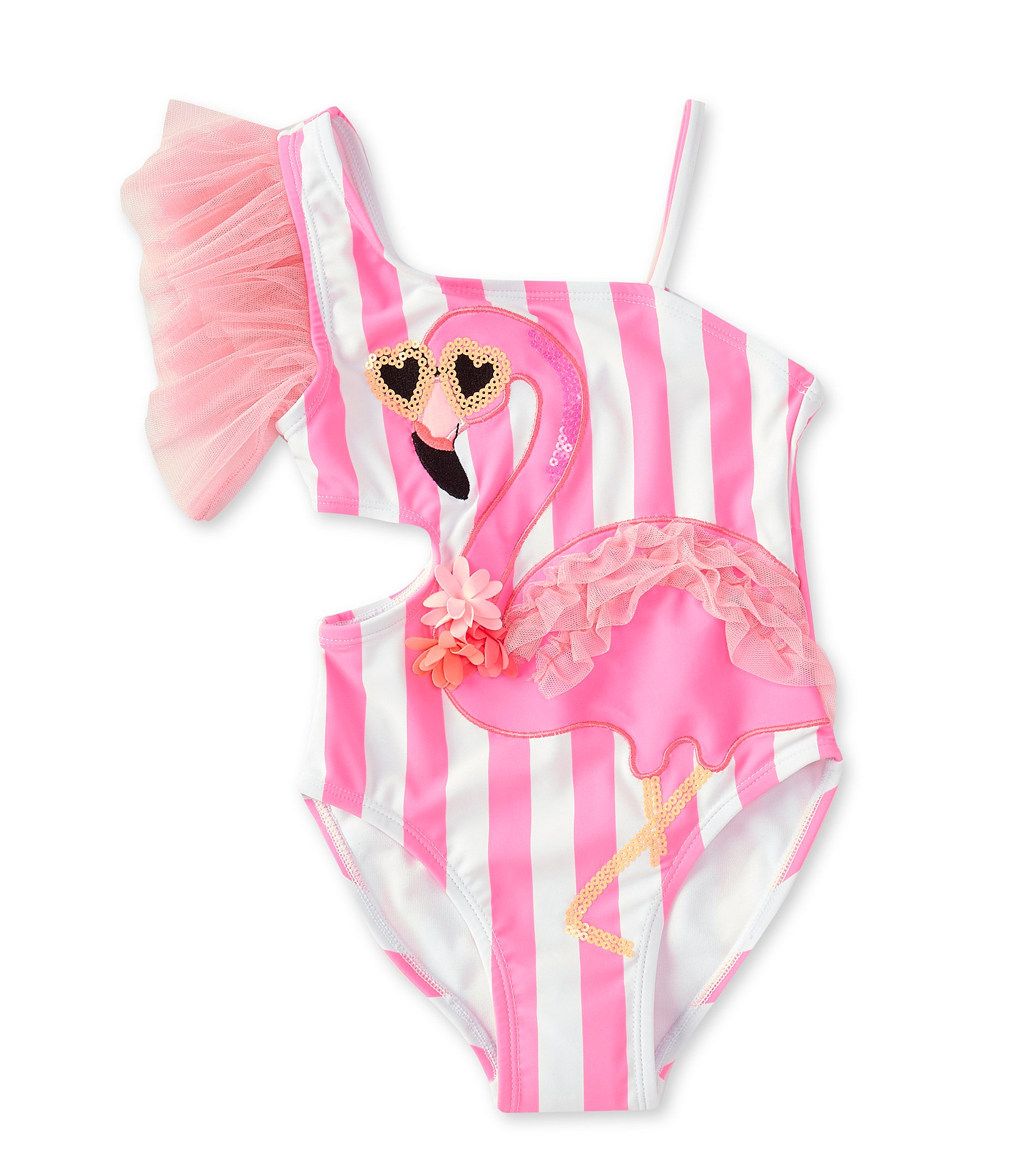SheCup, Swim, Shecup Flamingo One Piece Swimsuit Size Small