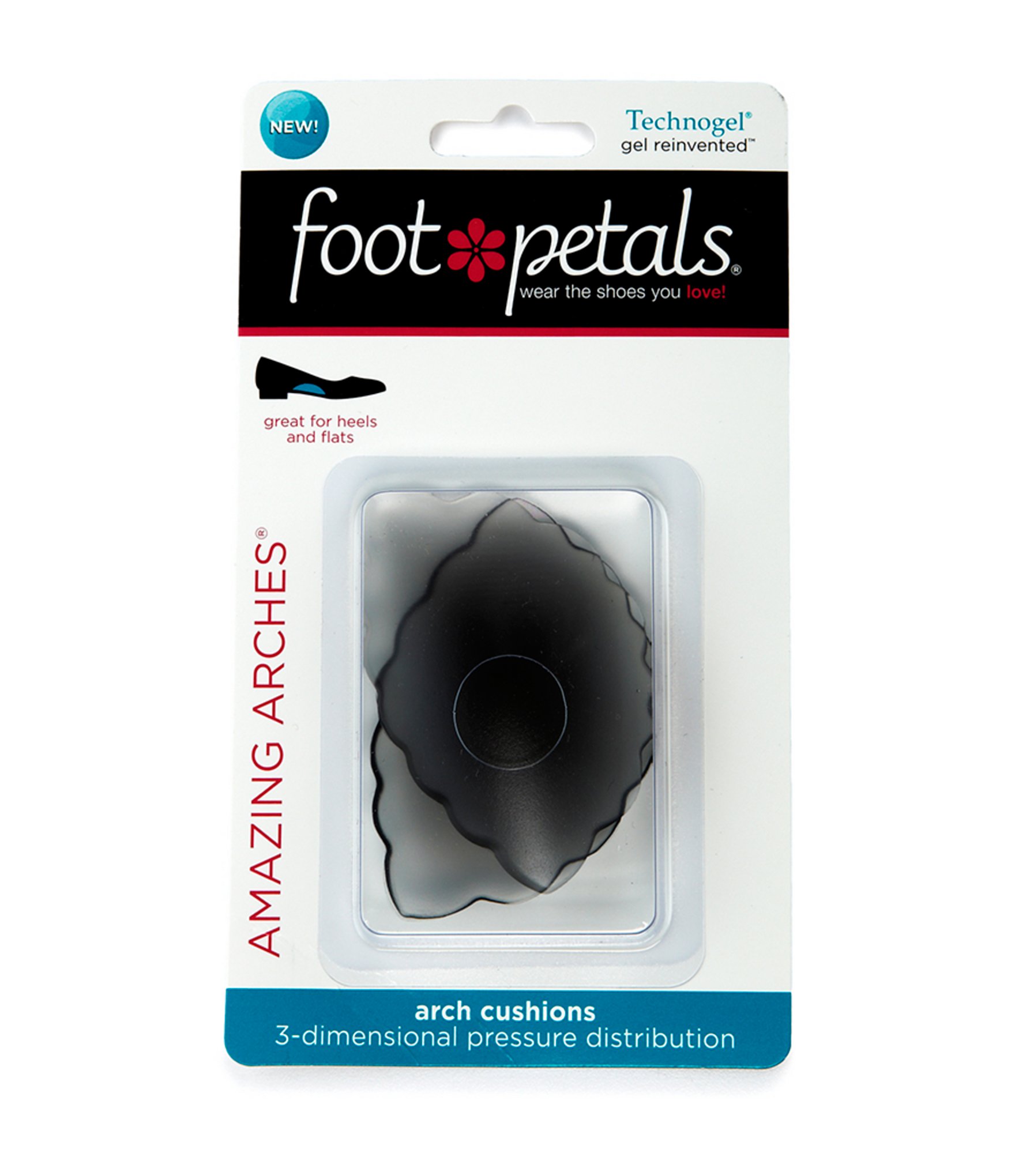 Foot Petals Technogel Amazing Arches Dillards