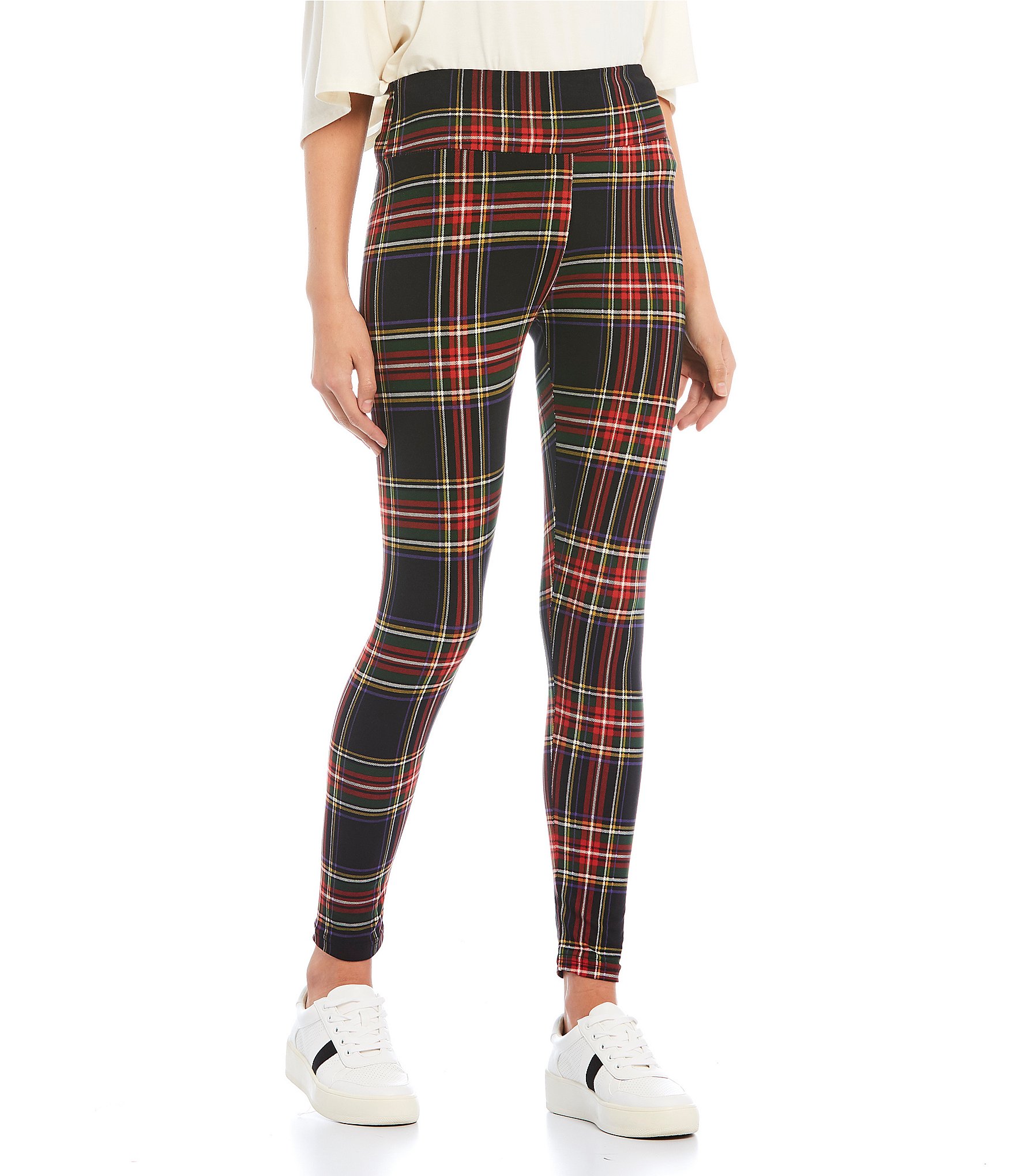 SLY CUHAKCI Women Leggings Fashion Plaid Printing Legging Sexy Leggings  Fitness Leggins Grid Floral Stripe Trouser High Waist Pants (Color : S172  Plover plaid, Size : XL): Buy Online at Best Price