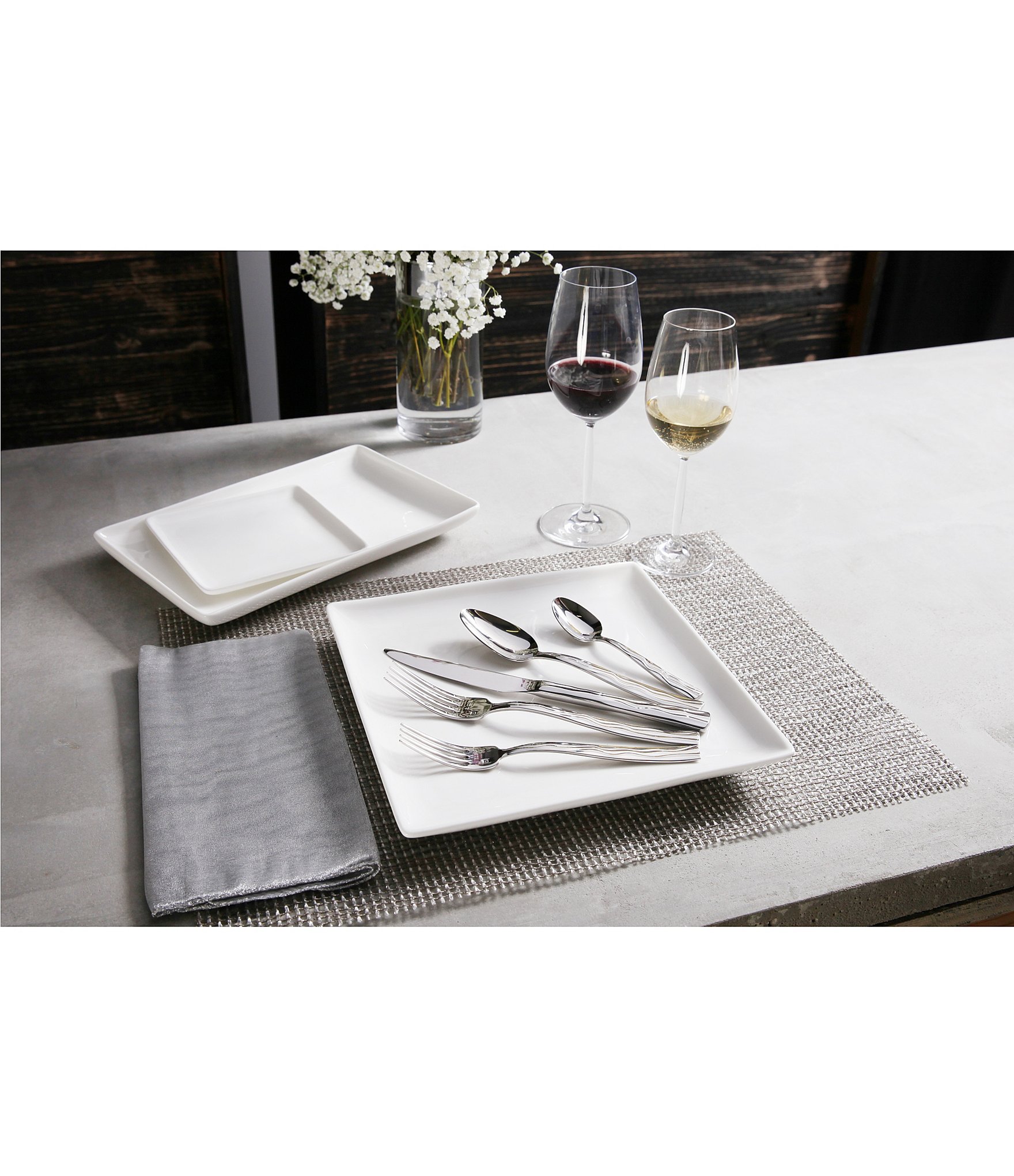 Fortessa Dorada 5-Piece Stainless Steel Flatware Set