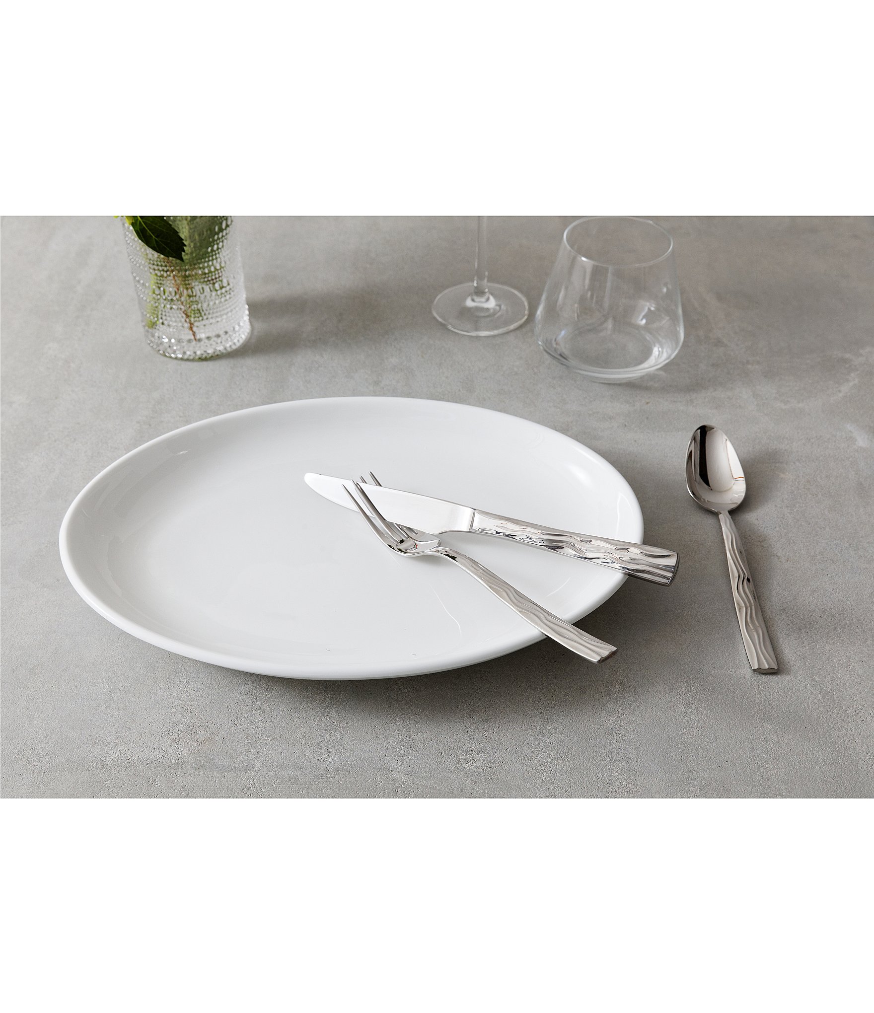 Fortessa Dorada 5-Piece Stainless Steel Flatware Set