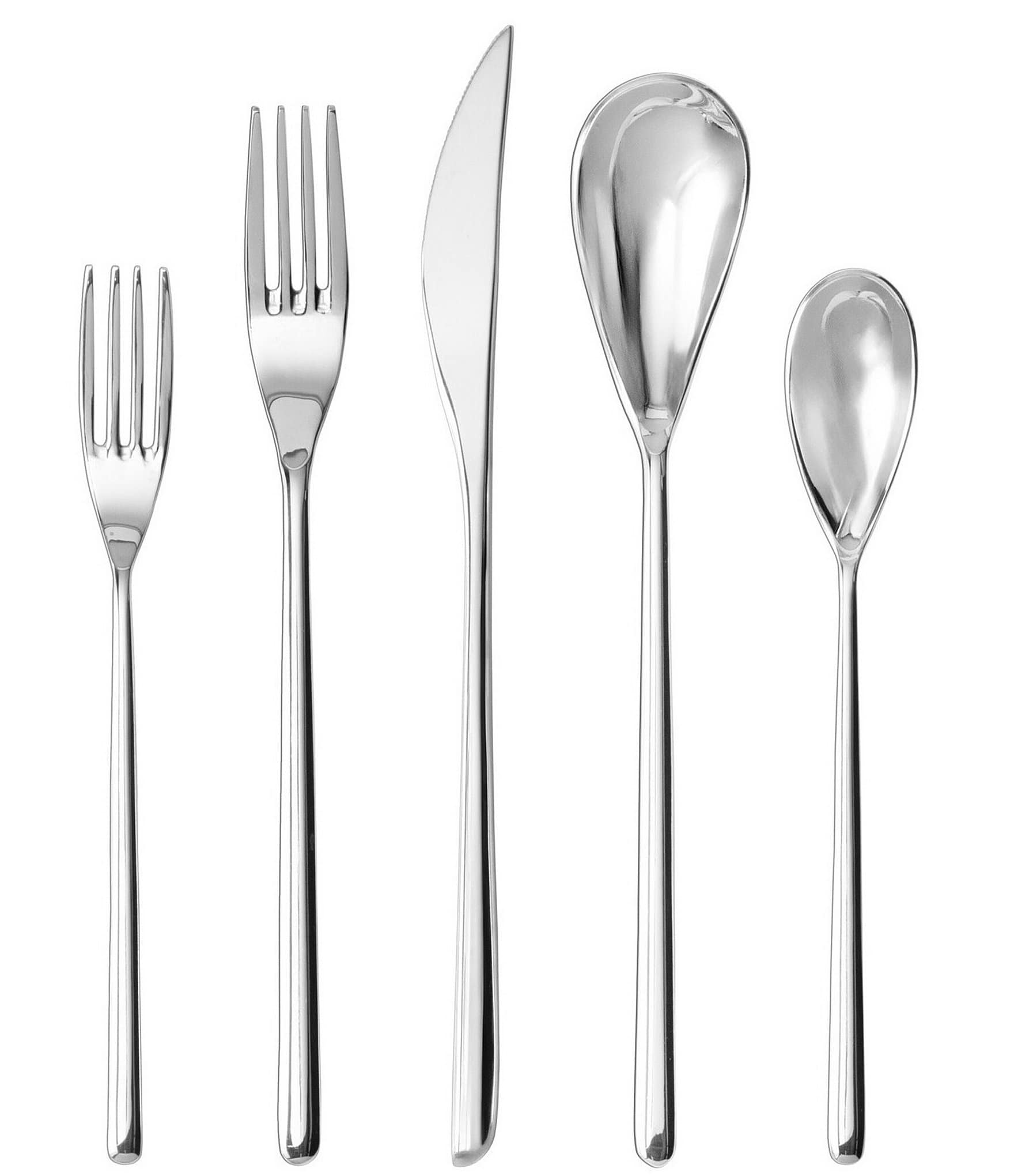 Fortessa Dragonfly 20-Piece Stainless Steel Flatware Set