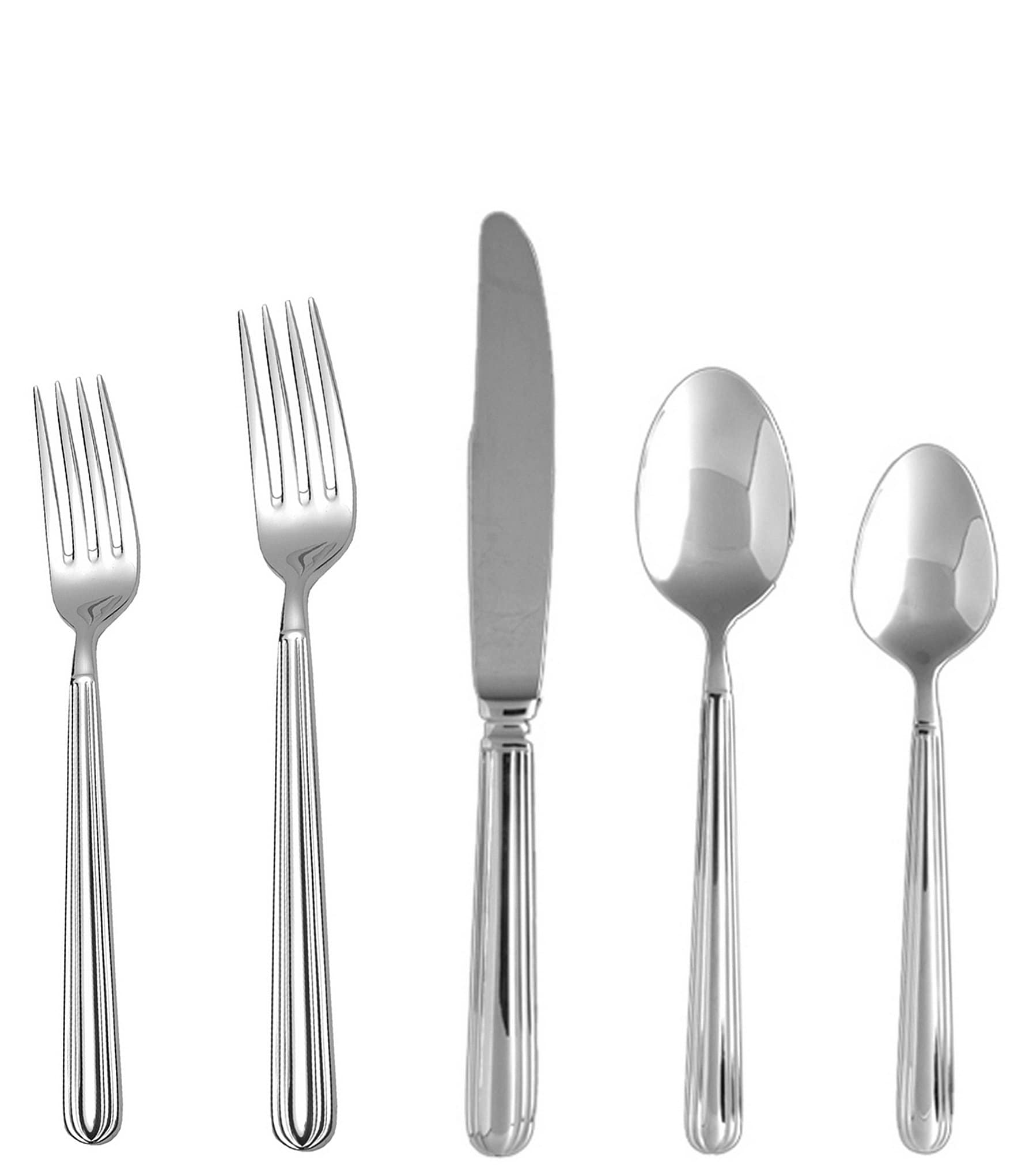 Fortessa Metropolitan -Piece Stainless Steel Flatware Set