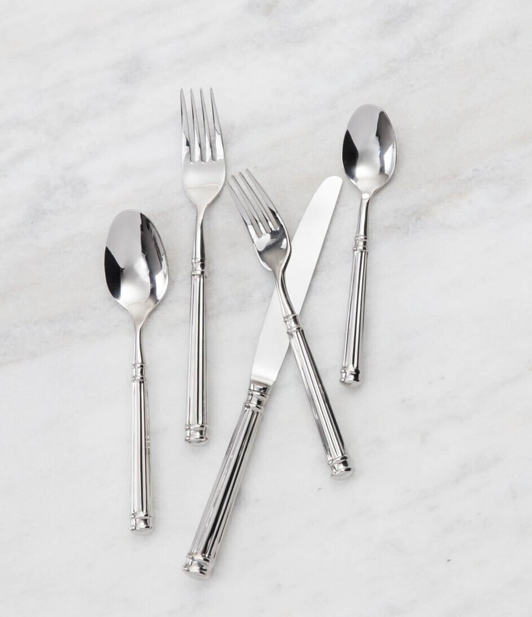 Fortessa Nyssa -Piece Stainless Steel Flatware Set
