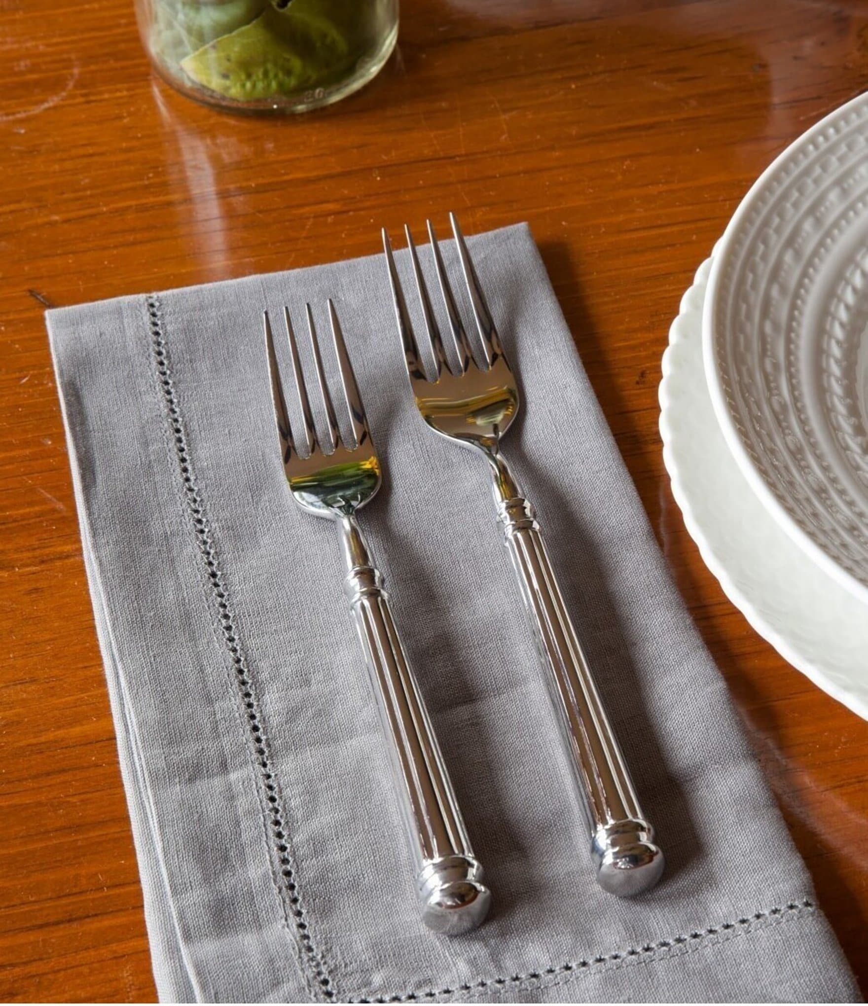 Fortessa Nyssa -Piece Stainless Steel Flatware Set
