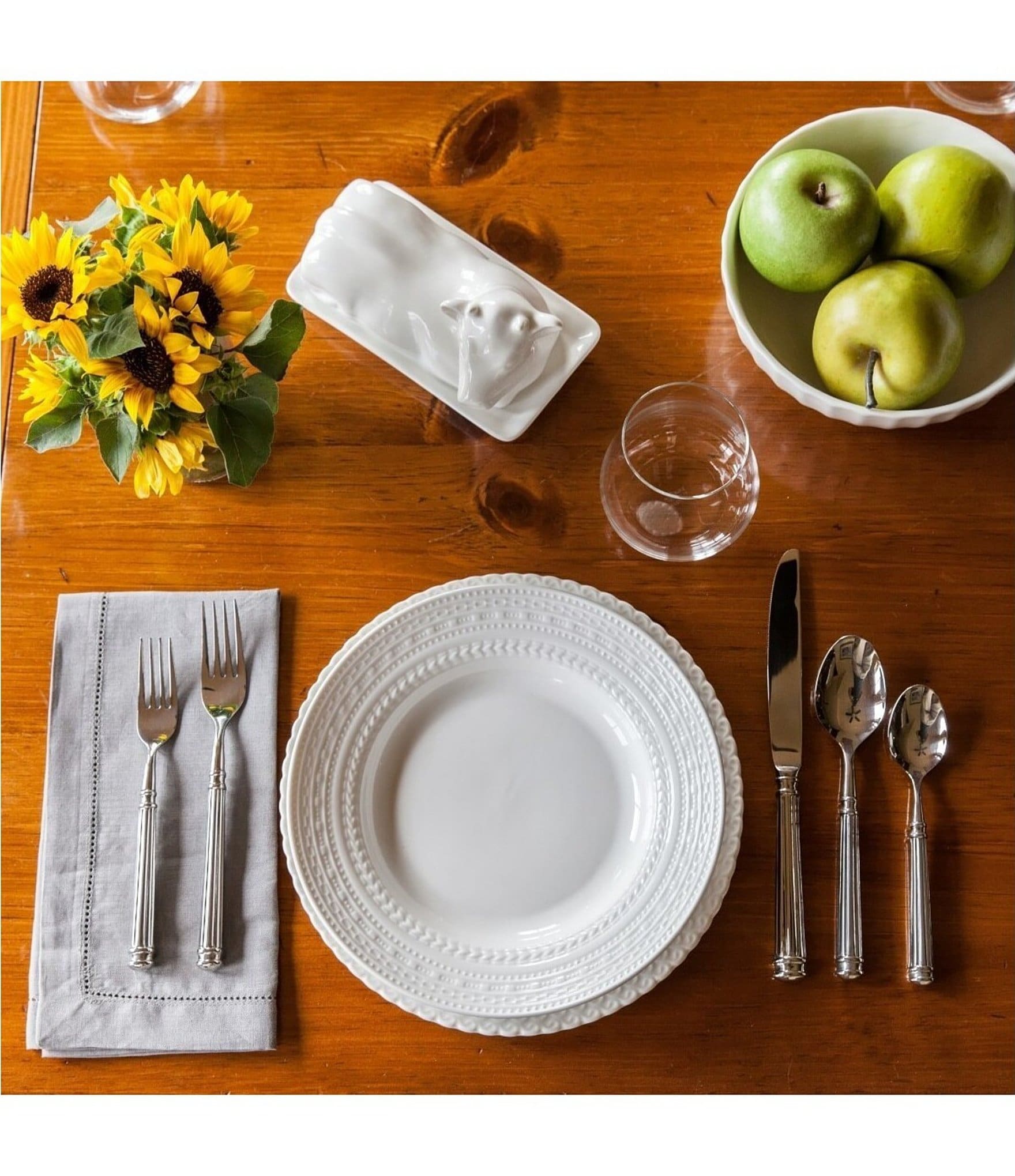 Fortessa Nyssa -Piece Stainless Steel Flatware Set