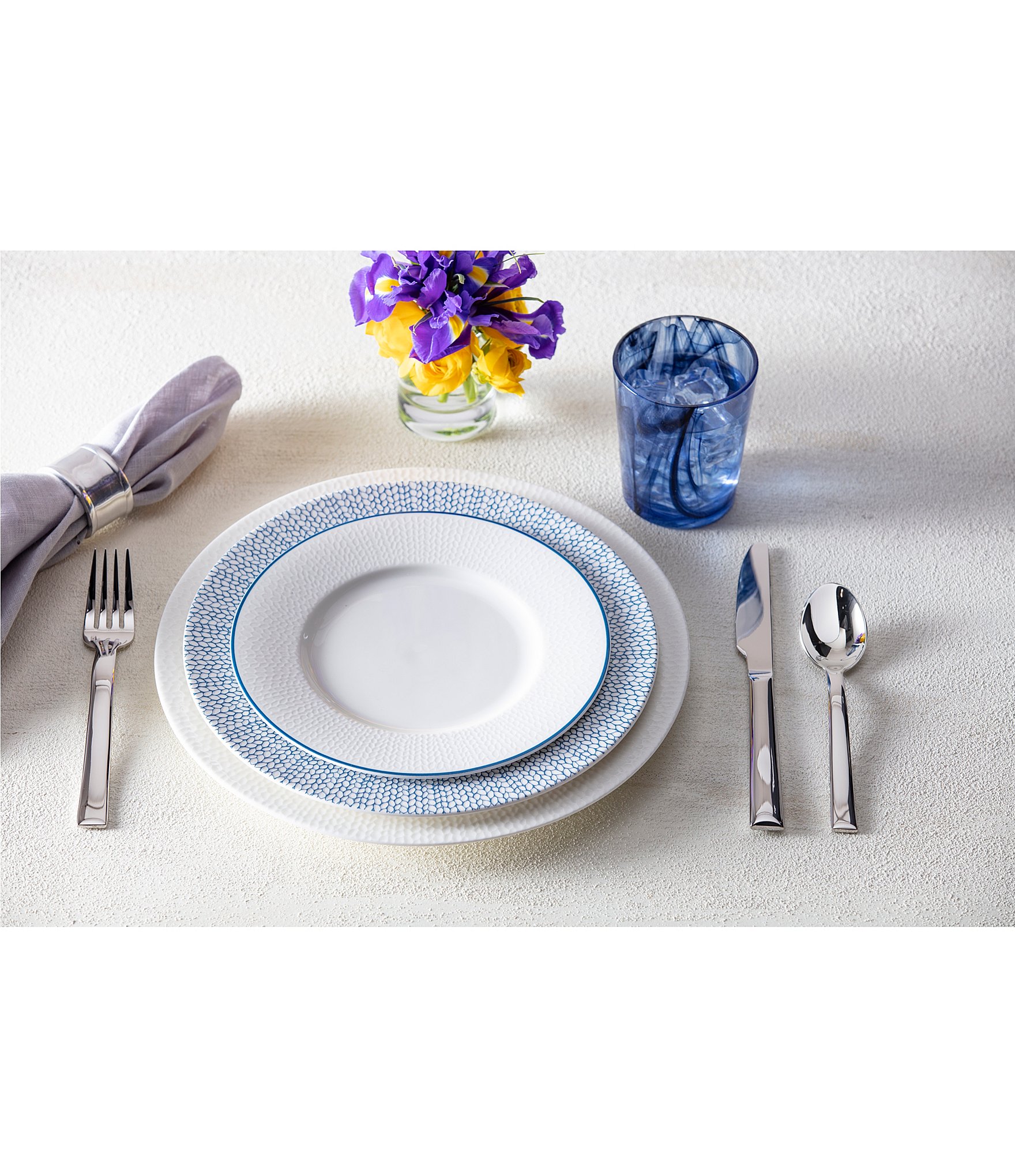 Fortessa Still 5-Piece Stainless Steel Flatware Set