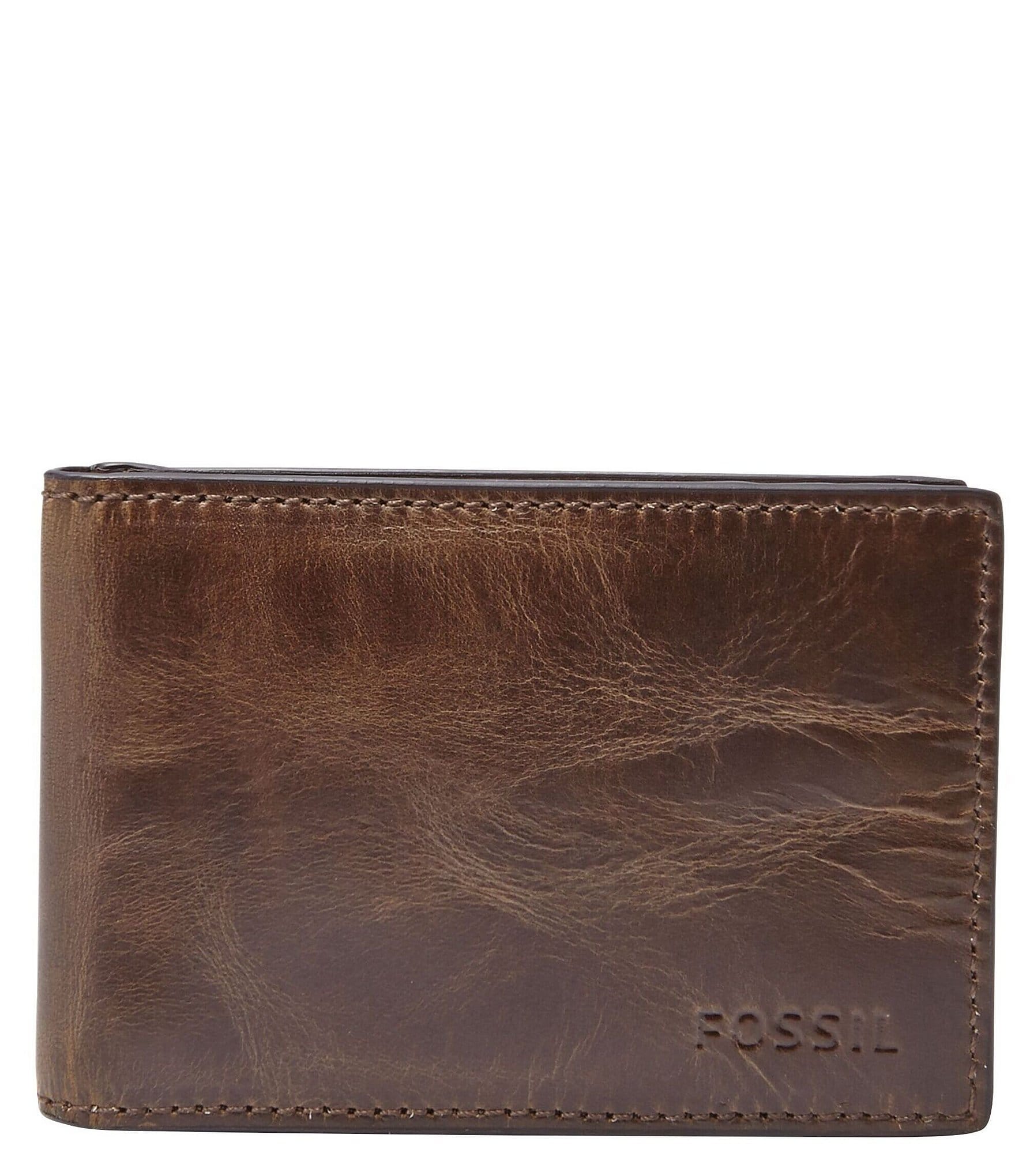 Fossil Derrick Money Clip Bifold Wallet