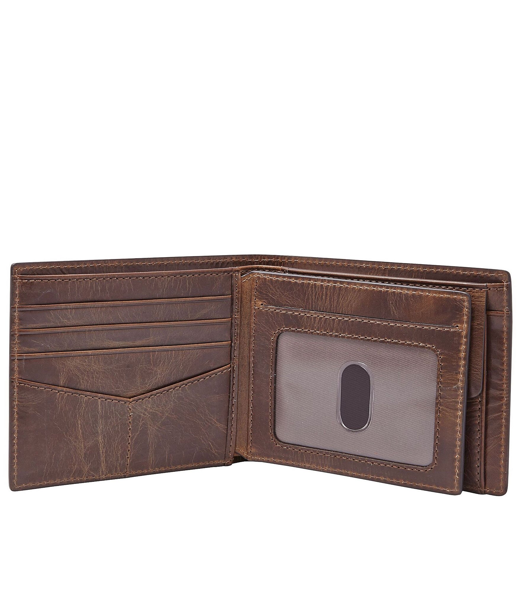 Fossil Derrick RFID Large Coin Pocket Bifold