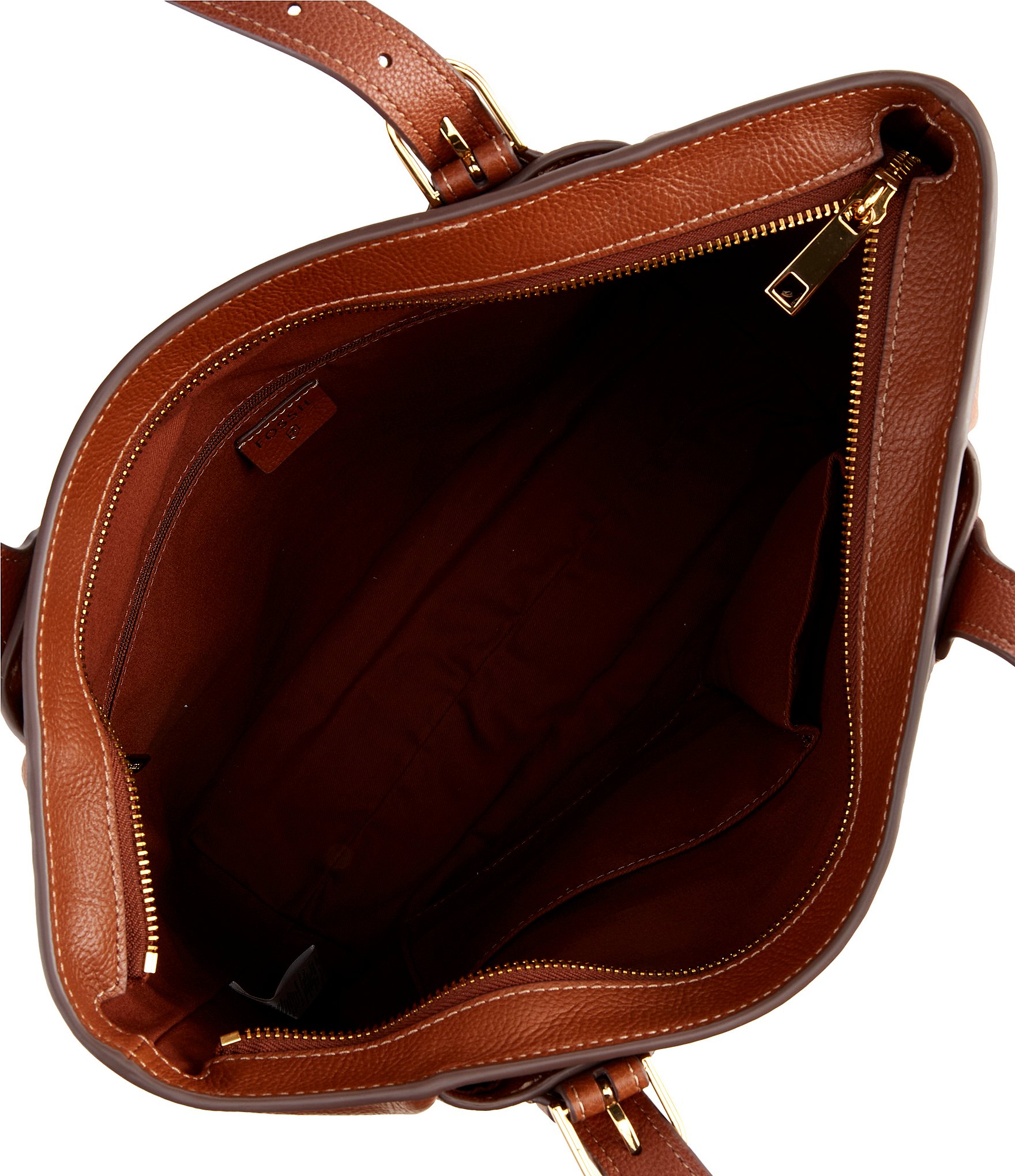 Fossil Evie Leather Tote Bag
