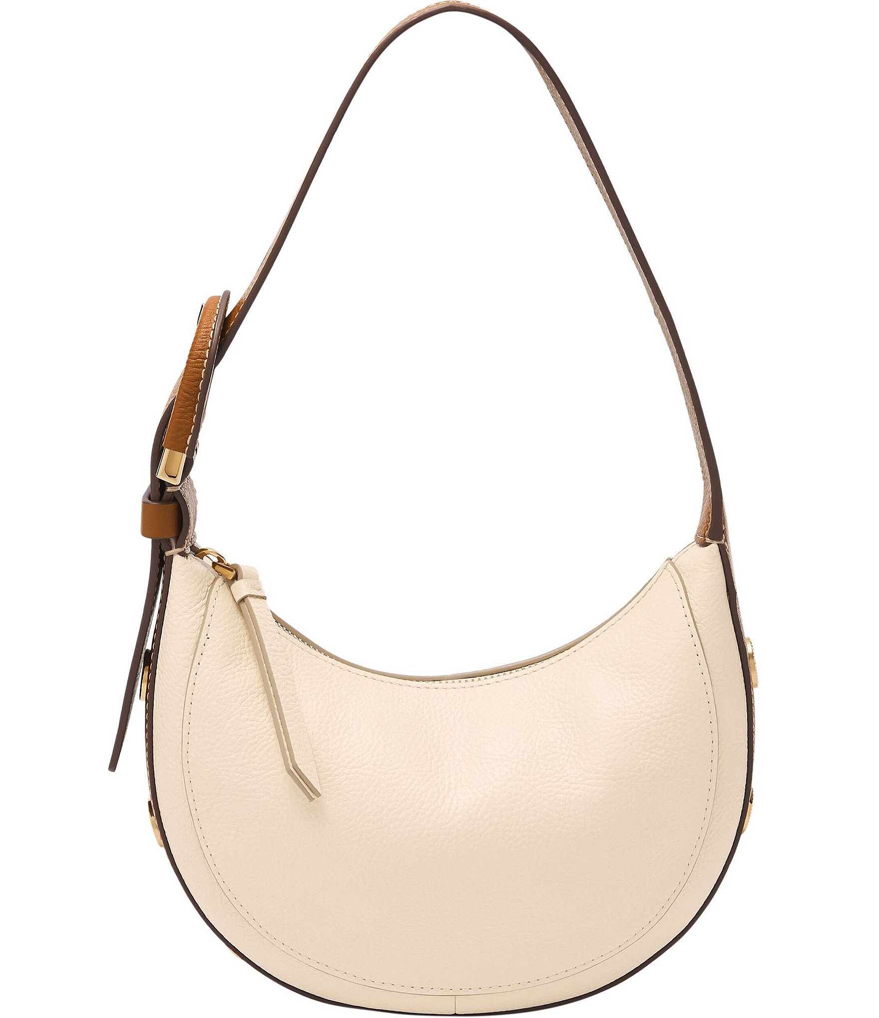 Fossil Harwell Colorblock Crescent Shoulder Bag