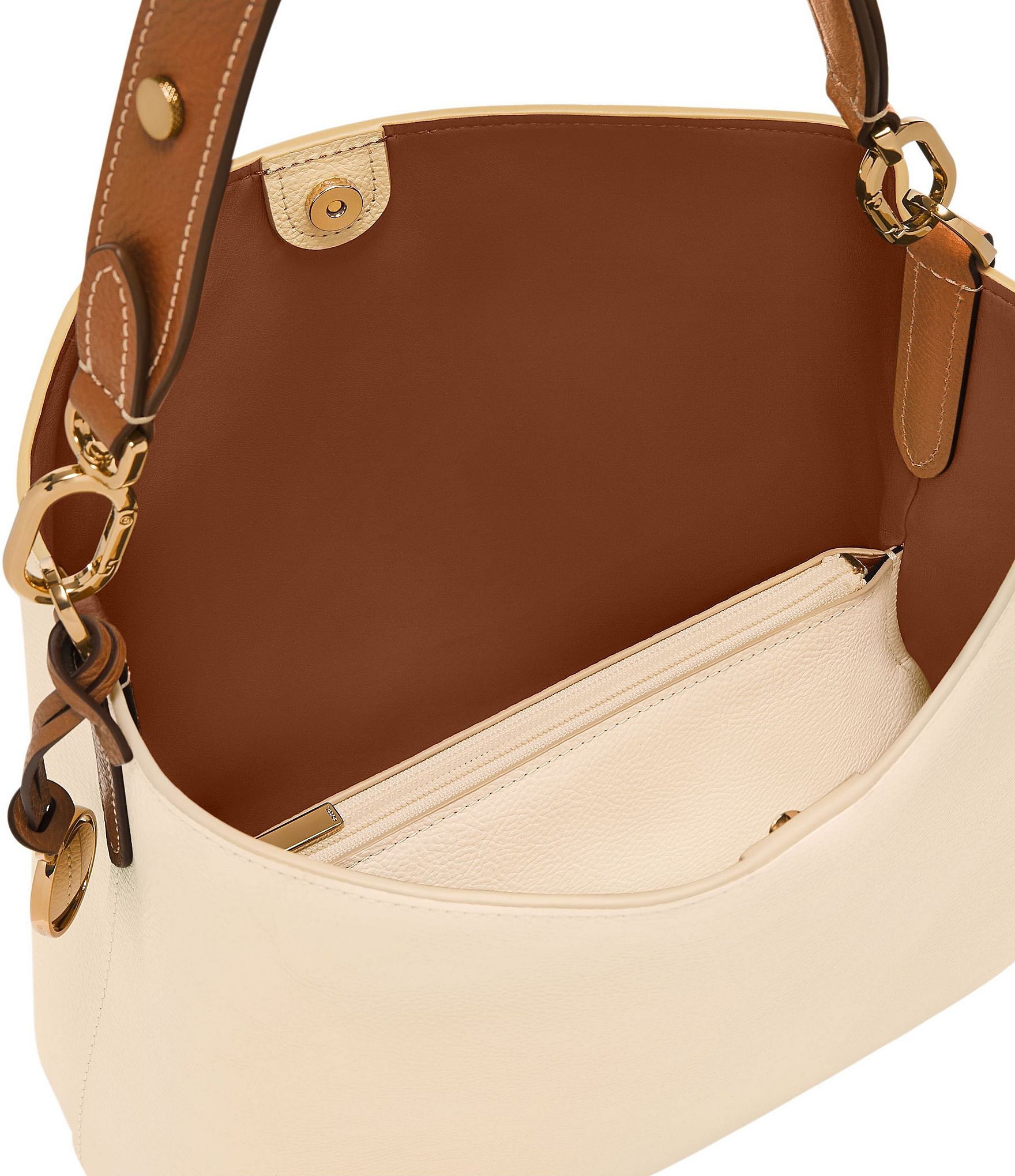 Fossil Jessie Leather Bucket Shoulder Bag